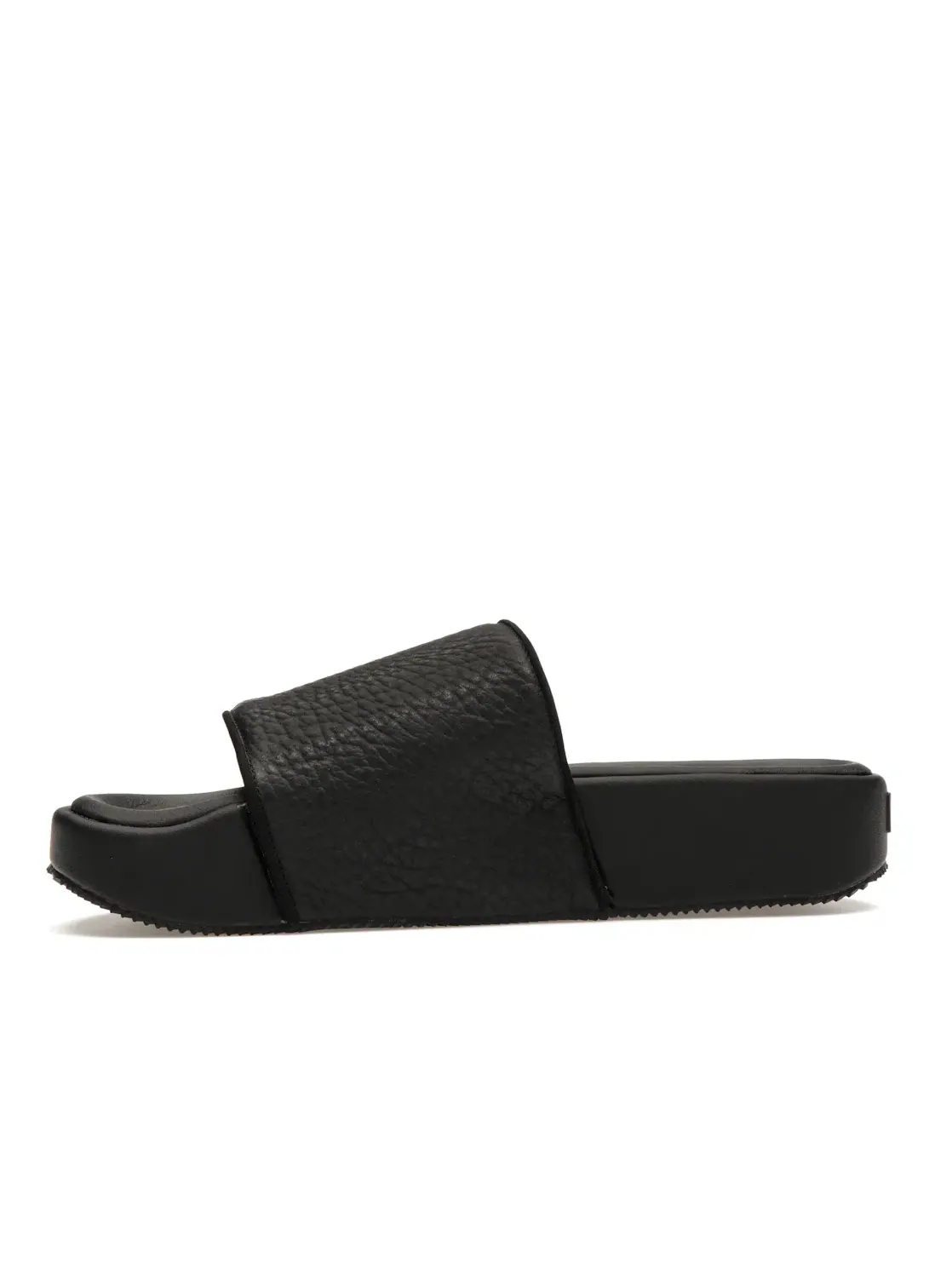 Мужские шлепанцы с открытым носком Y-3 New Slide Adidas — изображение 3 из 4, черный/белый