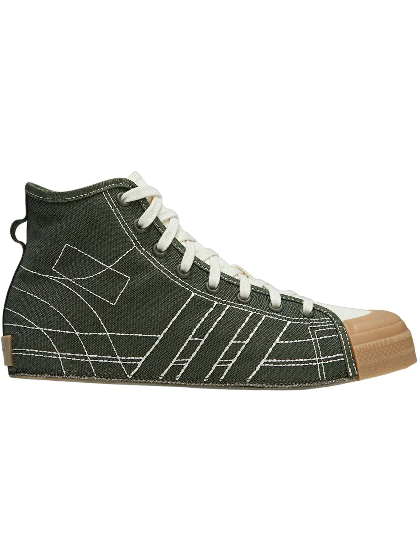 Мужские кроссовки Lifestyle Adidas Y-3 Nizza Hi — изображение 1 из 1, кремовый белый