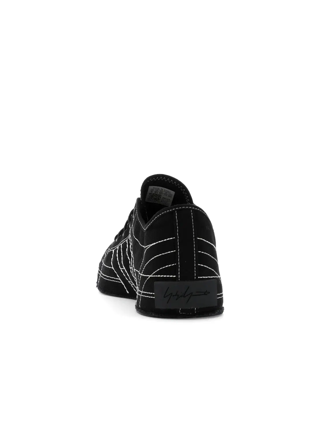Мужские кроссовки Lifestyle Y-3 Nizza Low Adidas — изображение 4 из 4, черный/черный/белый