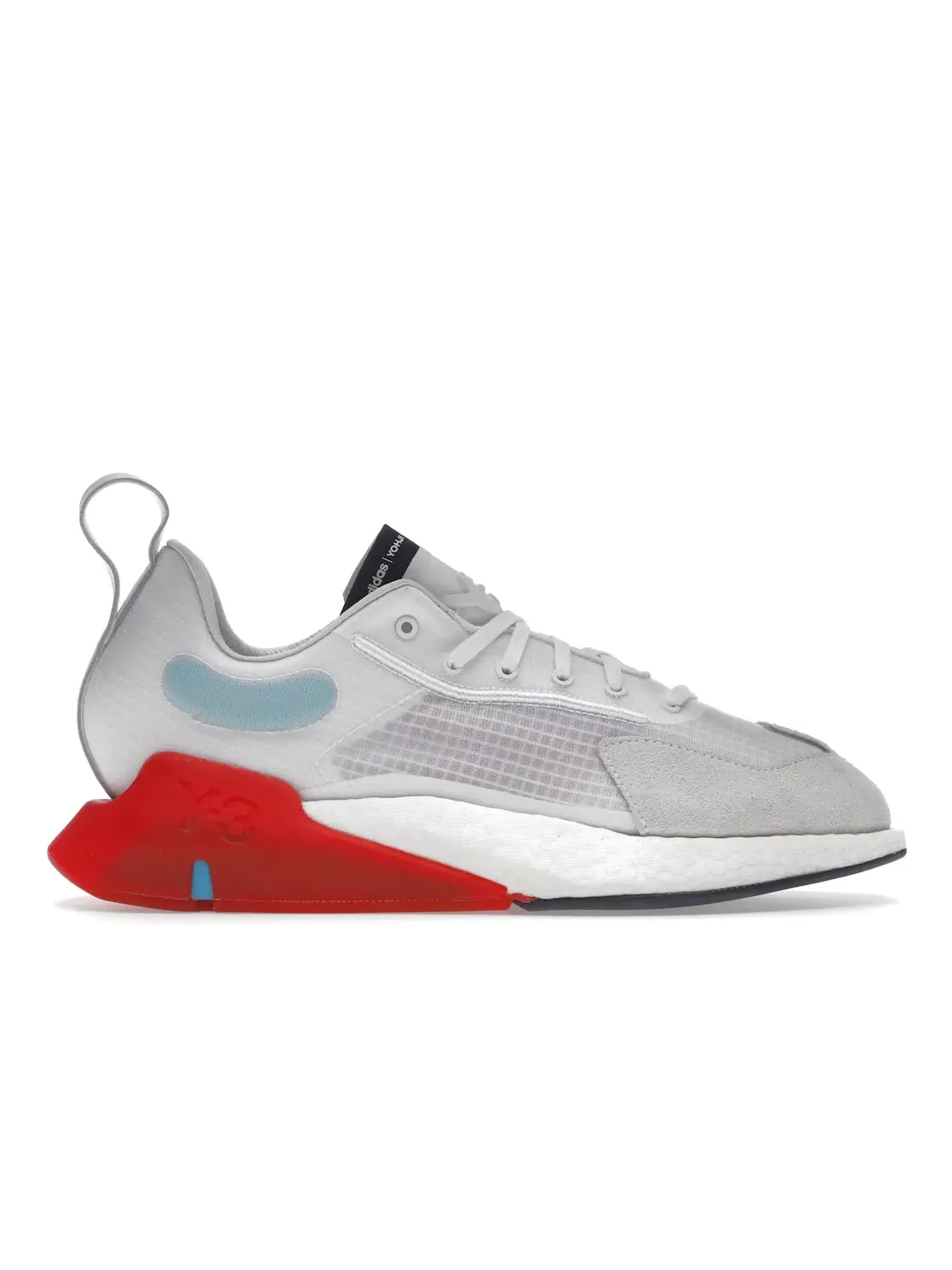 Мужские кроссовки Performance Adidas Y-3 Orisan — изображение 1 из 4, белый/красный/голубой
