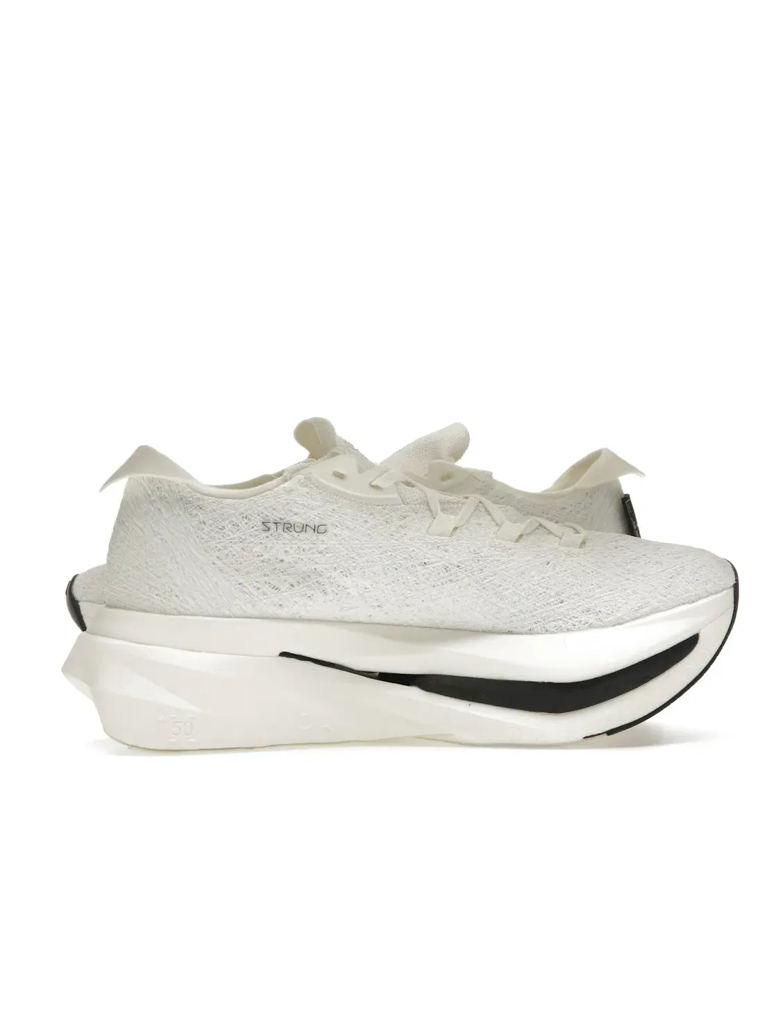 Мужские кроссовки с верхом из сетки и кожи Adidas Y-3 Prime 2 Strung — изображение 3 из 4, белый/черный/белый