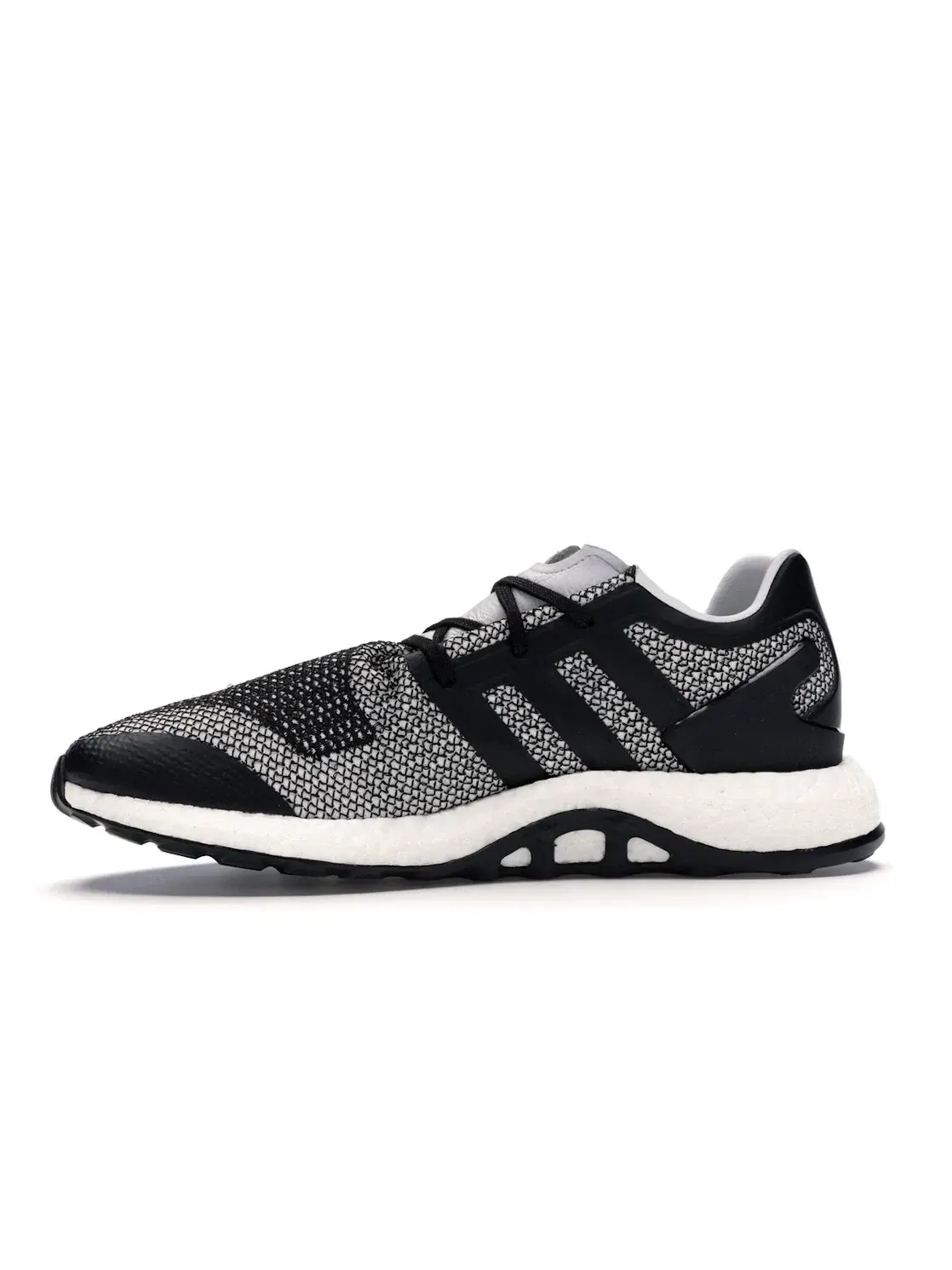 Мужские кроссовки Lifestyle с принтом Adidas Y-3 Pureboost — изображение 3 из 4, белый/черный/черный