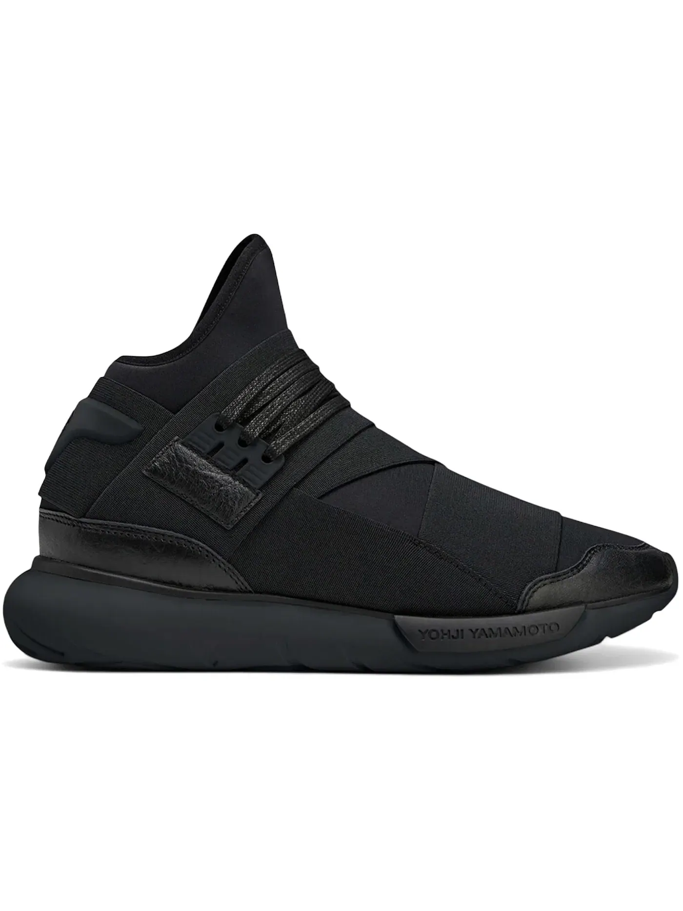 Мужские кроссовки Lifestyle Y-3 Qasa High Adidas — изображение 1 из 1, черный черный черный