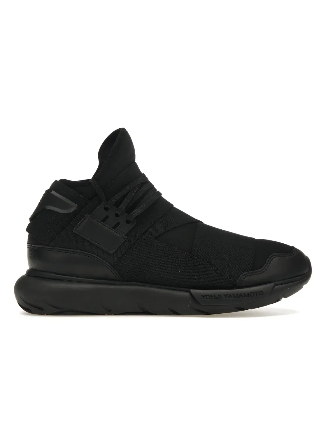 Мужские кроссовки Lifestyle с сетчатым верхом Adidas Y-3 Qasa — изображение 1 из 4, черный/черный/черный