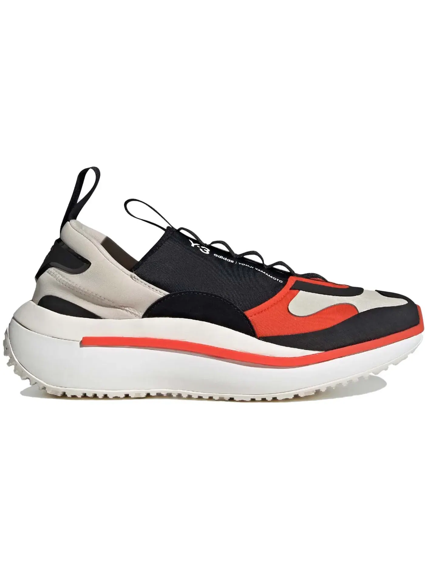Кроссовки lifestyle Y-3 Qisan Cozy Adidas — изображение 1 из 1, черный/белый