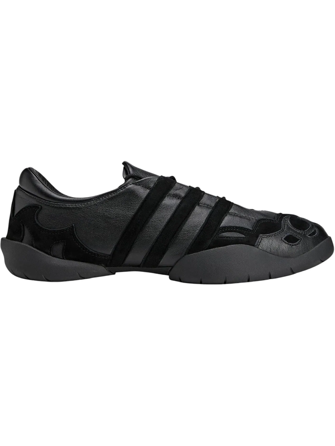 Мужские кроссовки Lifestyle Y-3 Regu Leather Adidas — изображение 1 из 1, черный/черный/черный