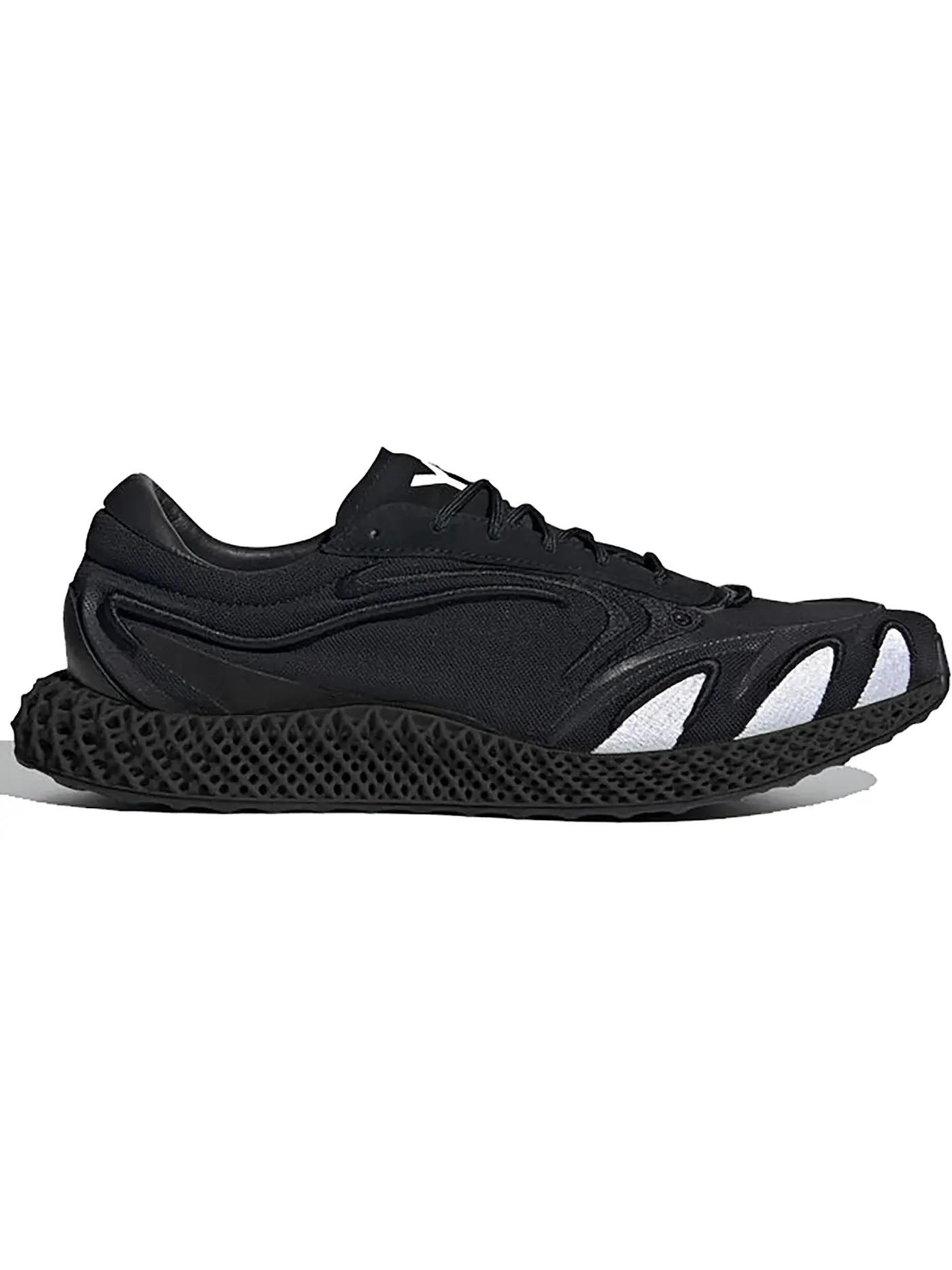 Мужские кроссовки с принтом Adidas Y-3 Runner 4D — изображение 1 из 1, черный/белый/черный