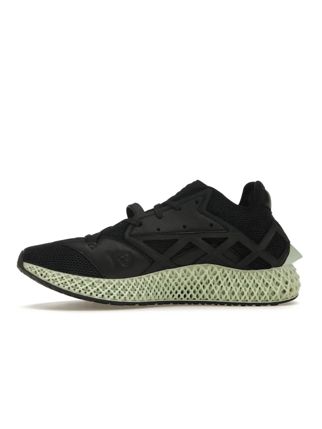 Мужские кроссовки с технологией 4D Adidas Y-3 Runner 4D Adidas — изображение 3 из 4, черный/белый/зеленый