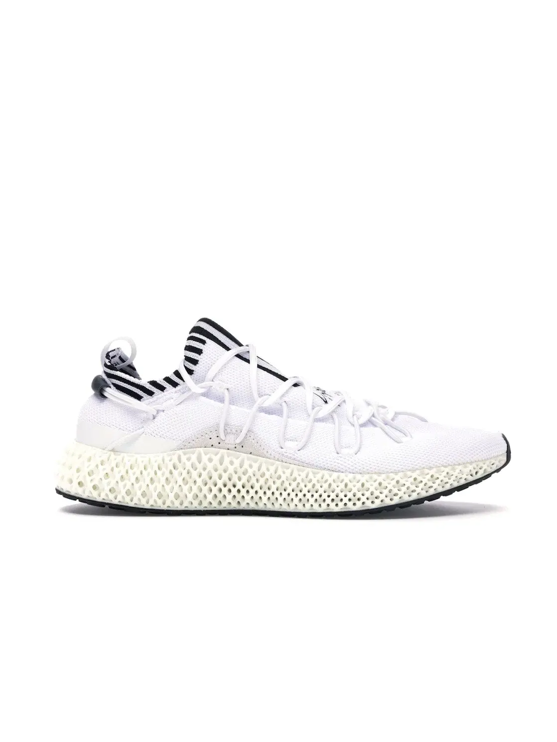 Мужские кроссовки с технологичной подошвой Adidas Y-3 Runner 4D II — изображение 1 из 4, белый/черный/белый