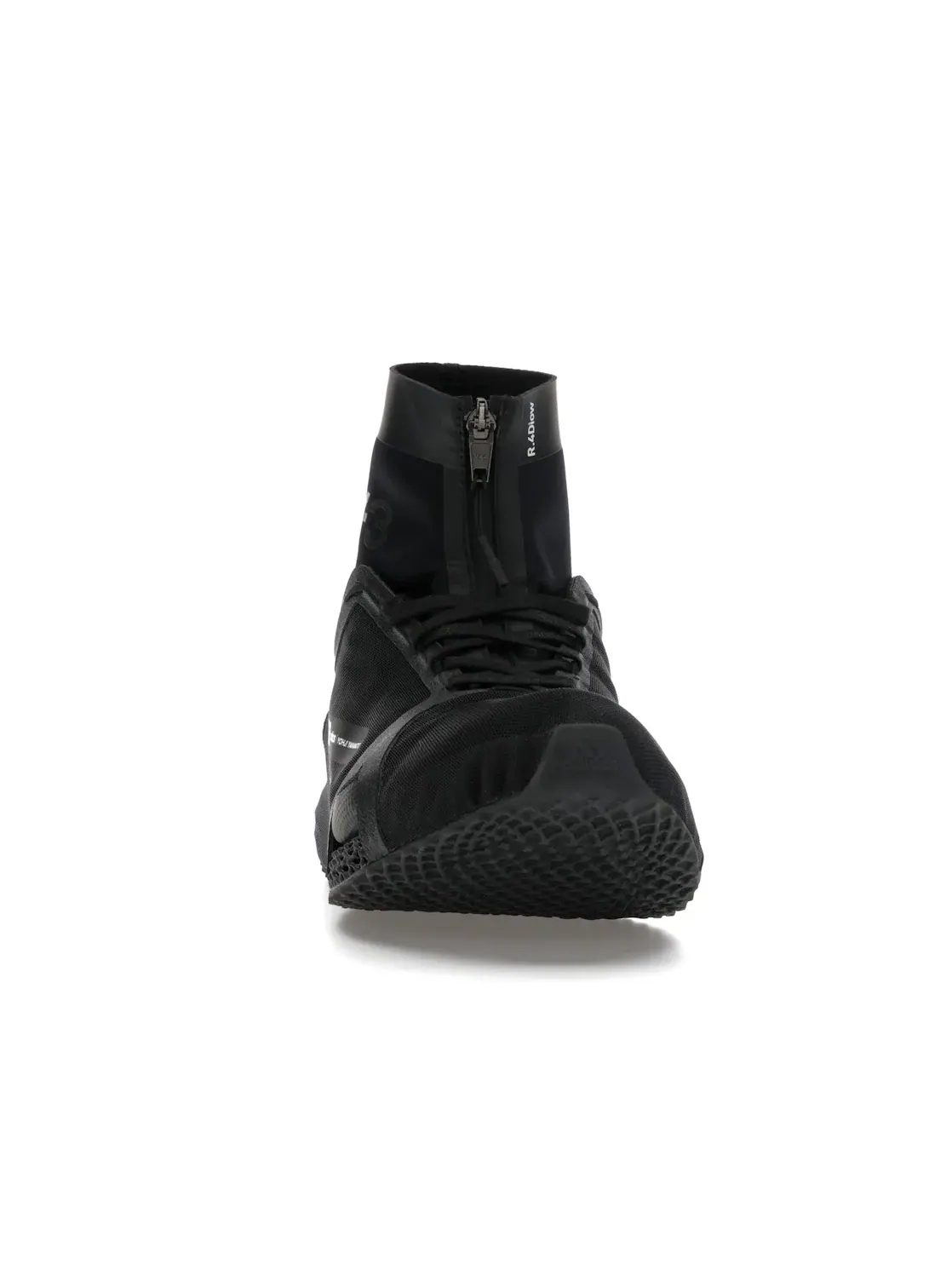 Мужские кроссовки с технологией 4D Adidas Y-3 Runner 4D IOW — изображение 2 из 4, черный/черный/белый