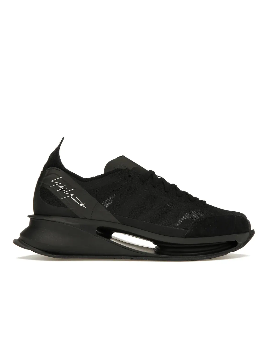 Мужские кроссовки с закрытой пяткой Y-3 S-Gendo Run Adidas — изображение 1 из 4, черный/черный/черный