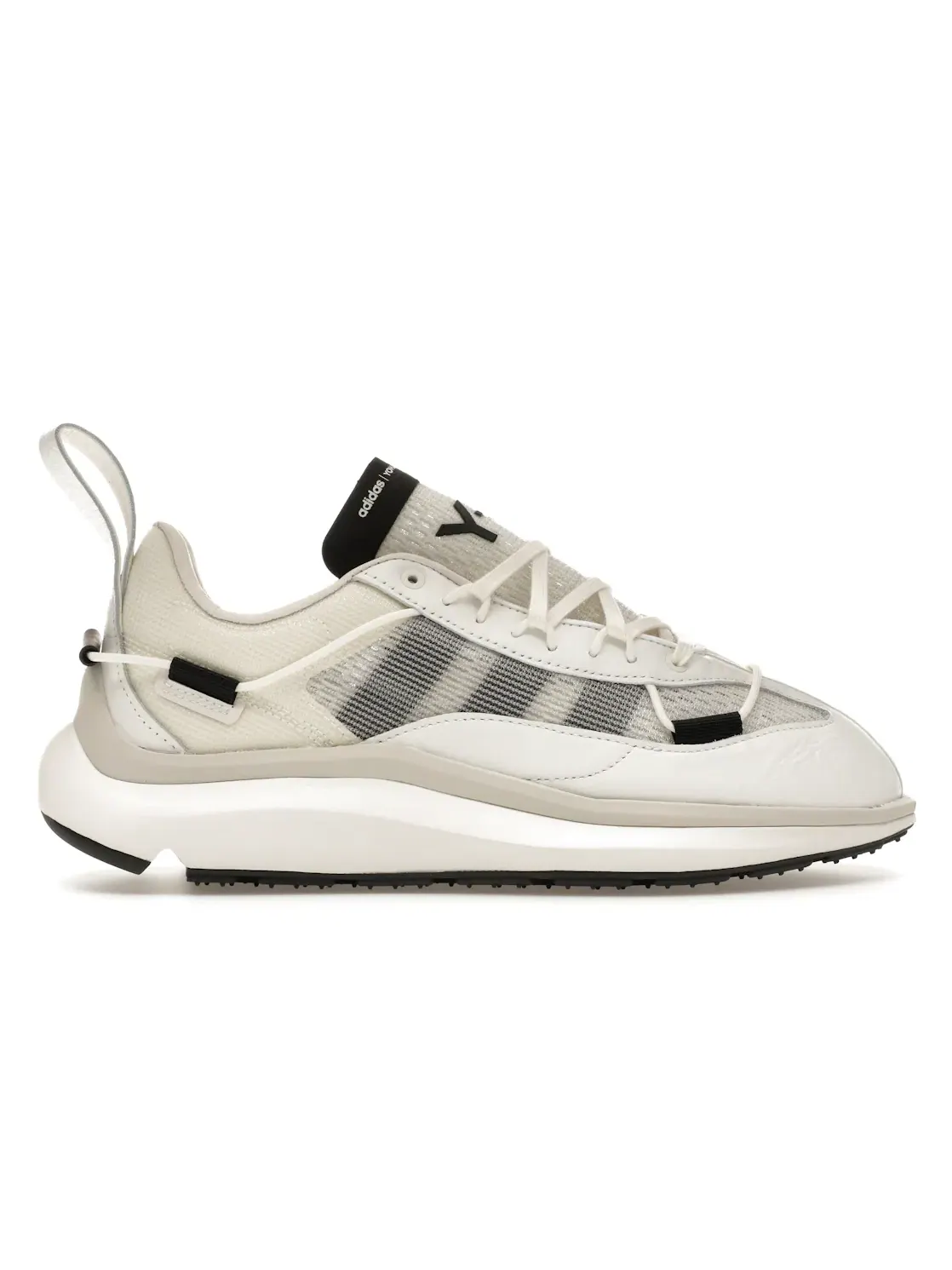 Мужские кроссовки Lifestyle Y-3 Shiku Run Adidas — изображение 1 из 4, белый черный серый
