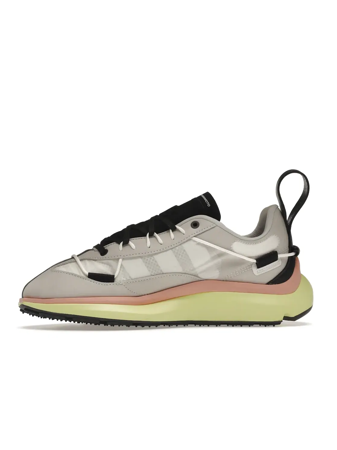 Мужские кроссовки Lifestyle Adidas Y-3 Shiku Run — изображение 3 из 4, белый/серый/черный