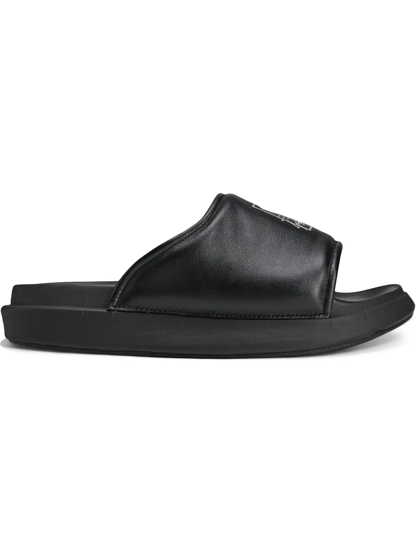 Мужские шлепанцы Y-3 Slide Adidas — изображение 1 из 1, черный/черный/черный