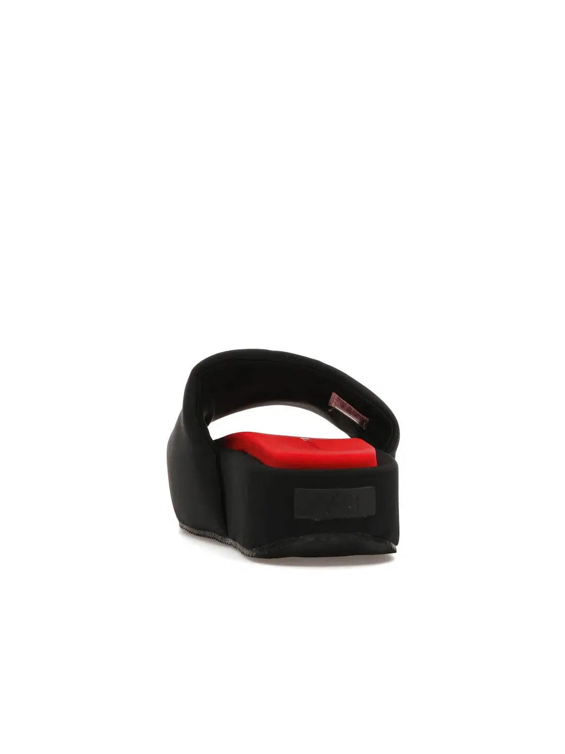 Мужские шлепанцы Y-3 Slide Adidas — изображение 4 из 4, черный/черный/красный
