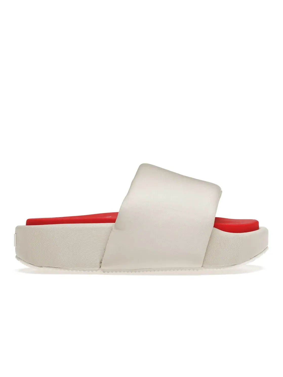 Мужские сандалии-слайды Y-3 Slide Adidas — изображение 1 из 4, белый красный
