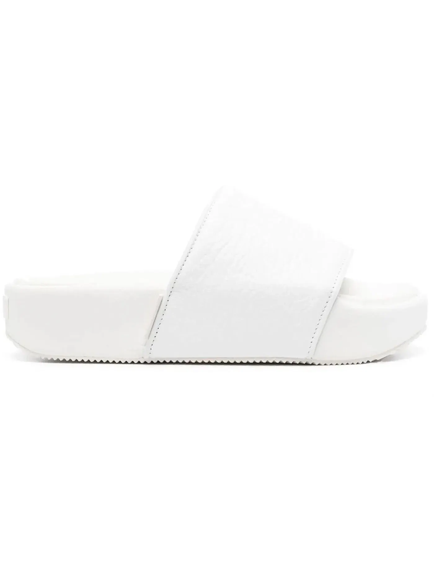Мужские шлепанцы Y-3 Slide Adidas — изображение 1 из 1, белый белый белый