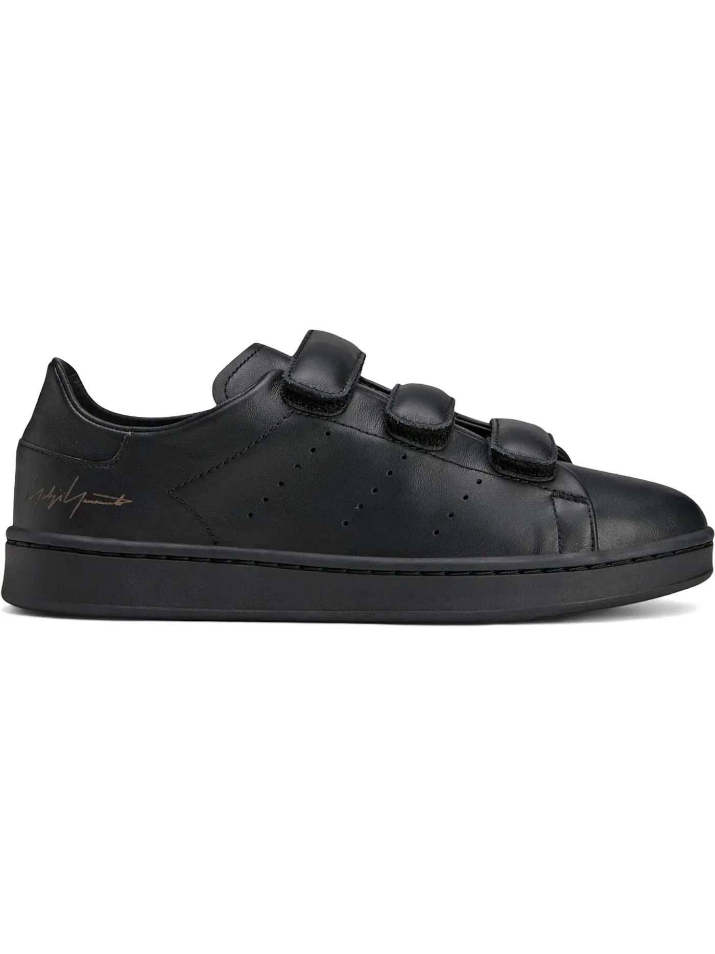 Мужские кроссовки Lifestyle Y-3 Stan Smith Hook and Loop Adidas — изображение 1 из 1, черный/черный/черный