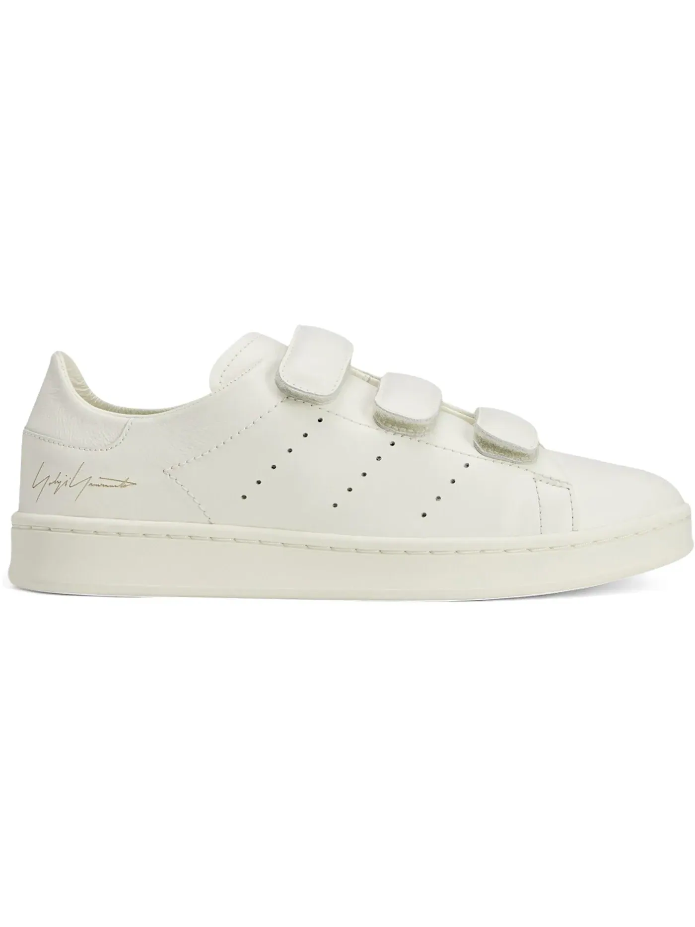Мужские кроссовки Lifestyle с липучкой Y-3 Stan Smith Hook and Loop Adidas — изображение 1 из 1, белый