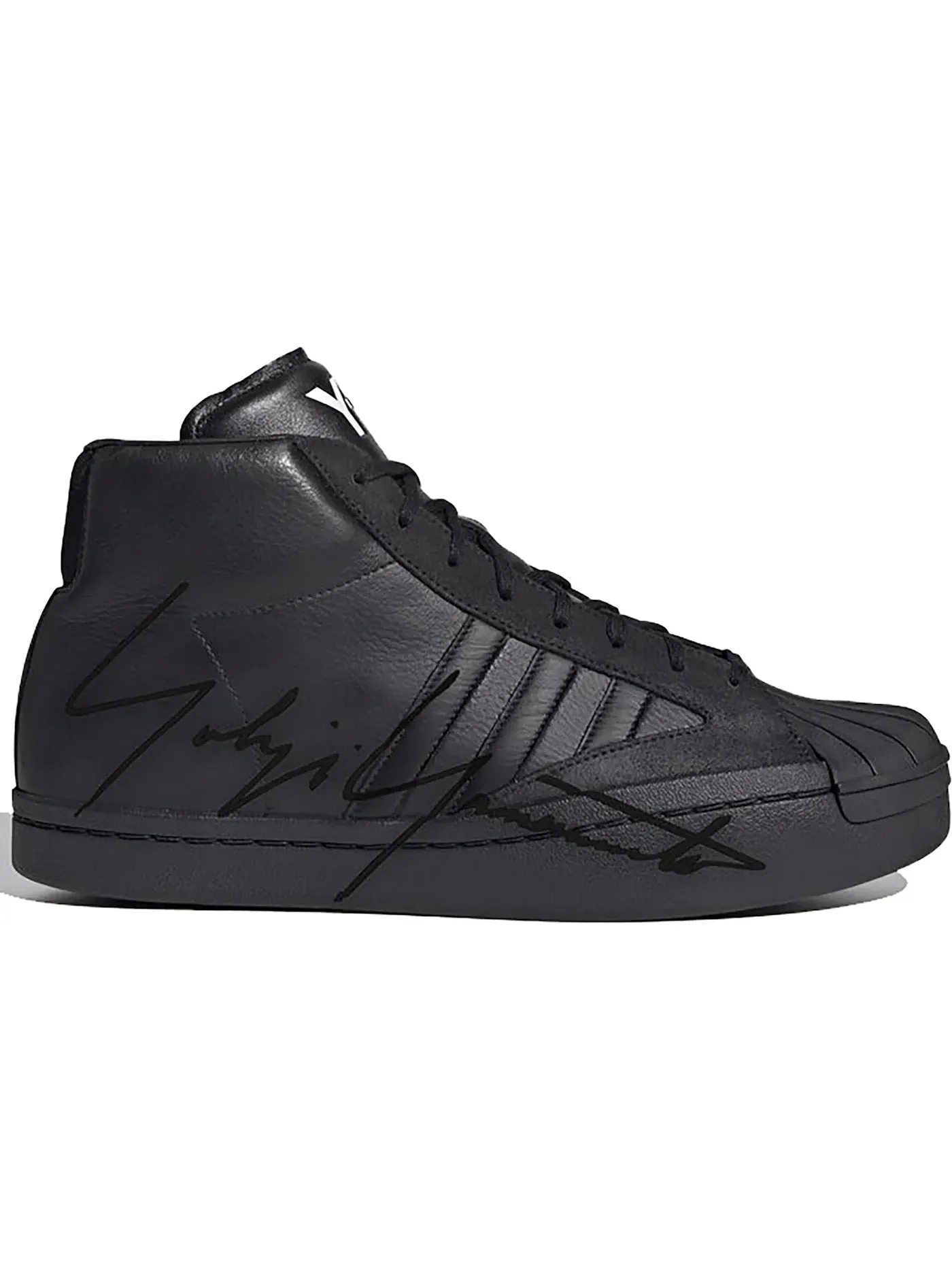 Мужские кроссовки Lifestyle Adidas Y-3 Superskate Mid — изображение 1 из 1, черный/белый/черный