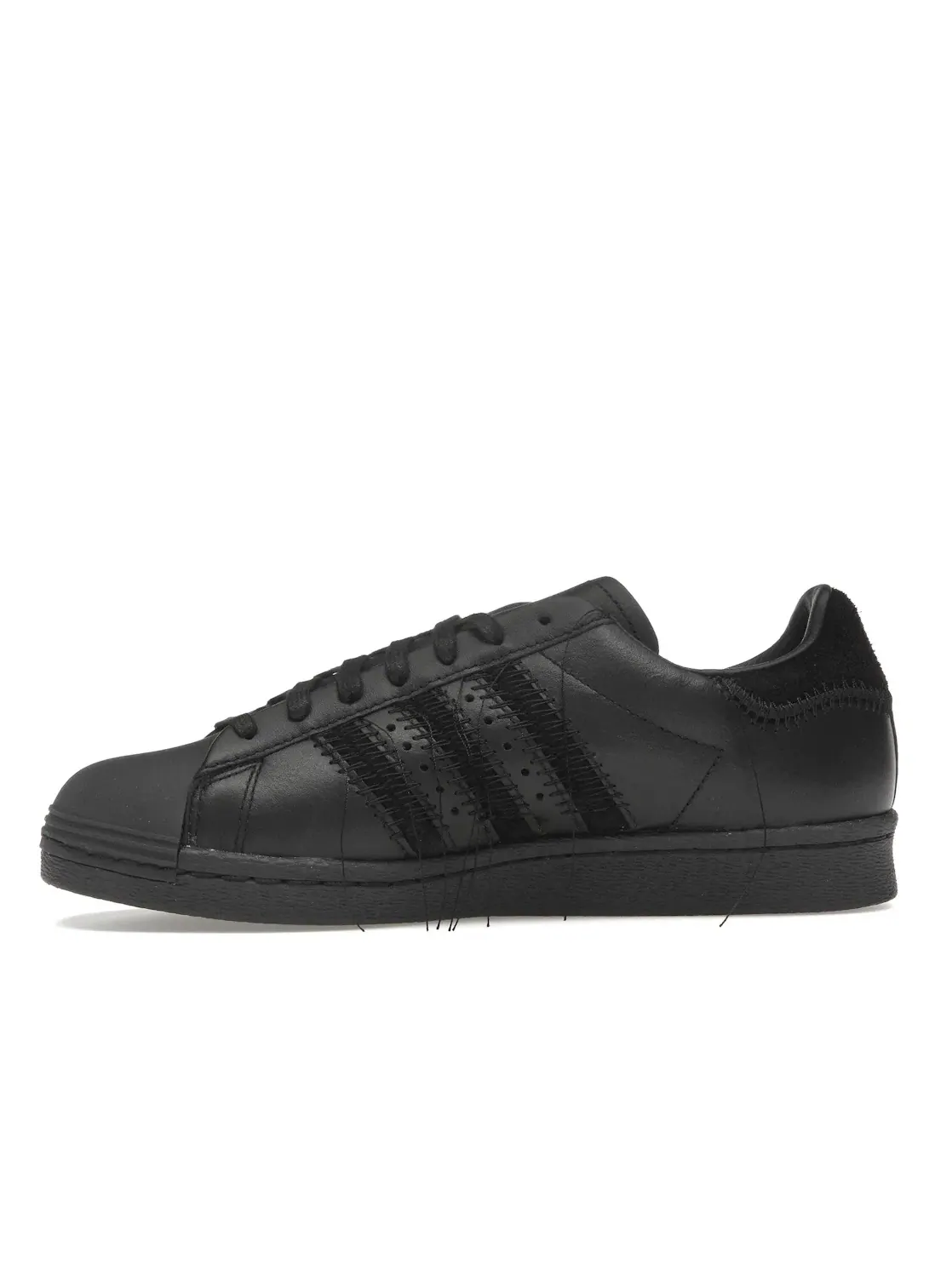 Мужские кроссовки Lifestyle Adidas Y-3 Superstar — изображение 3 из 4, черный/черный/черный
