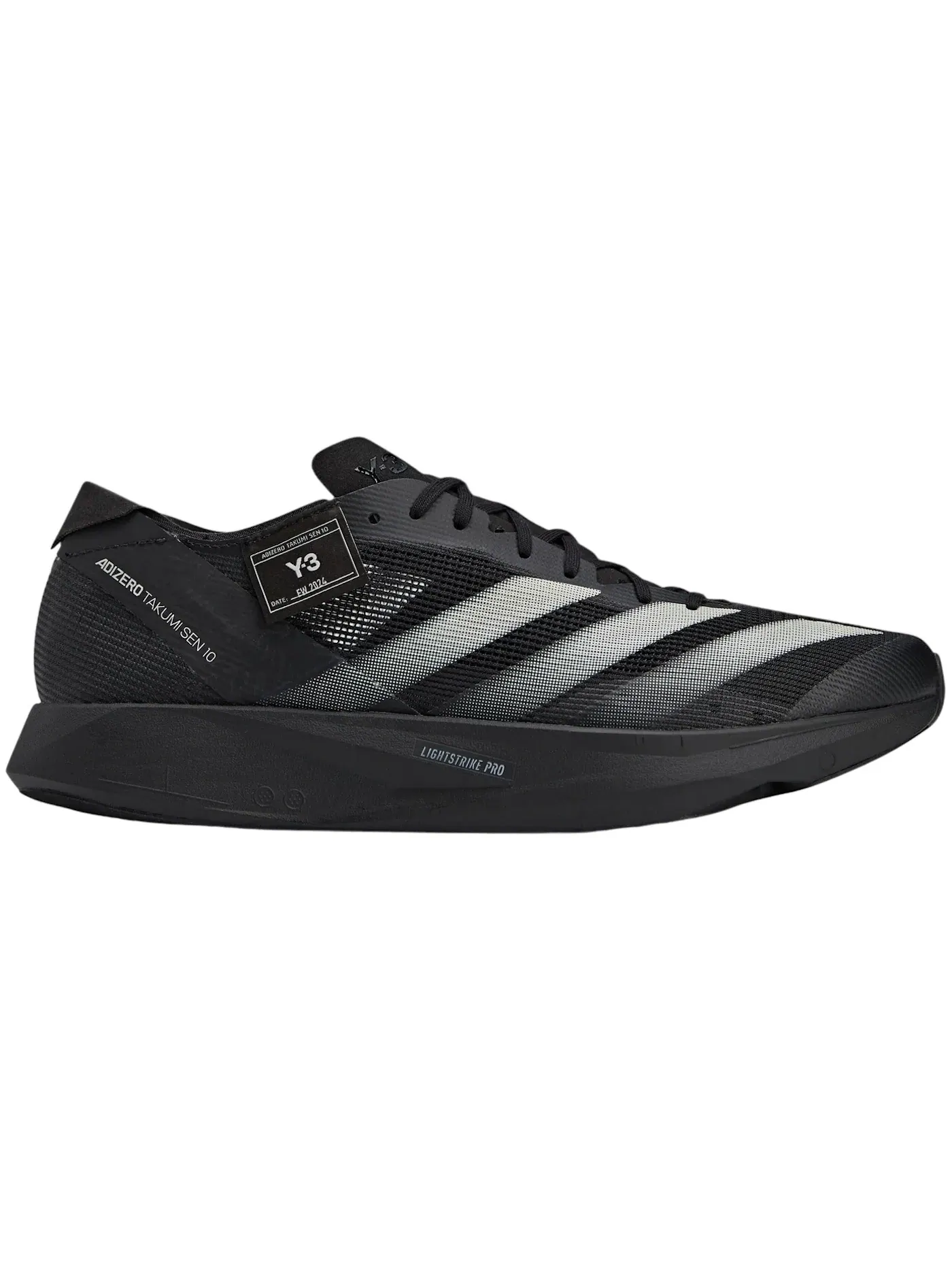 Мужские кроссовки для бега Y-3 Takumi Sen 10 Adidas — изображение 1 из 1, черный черный белый