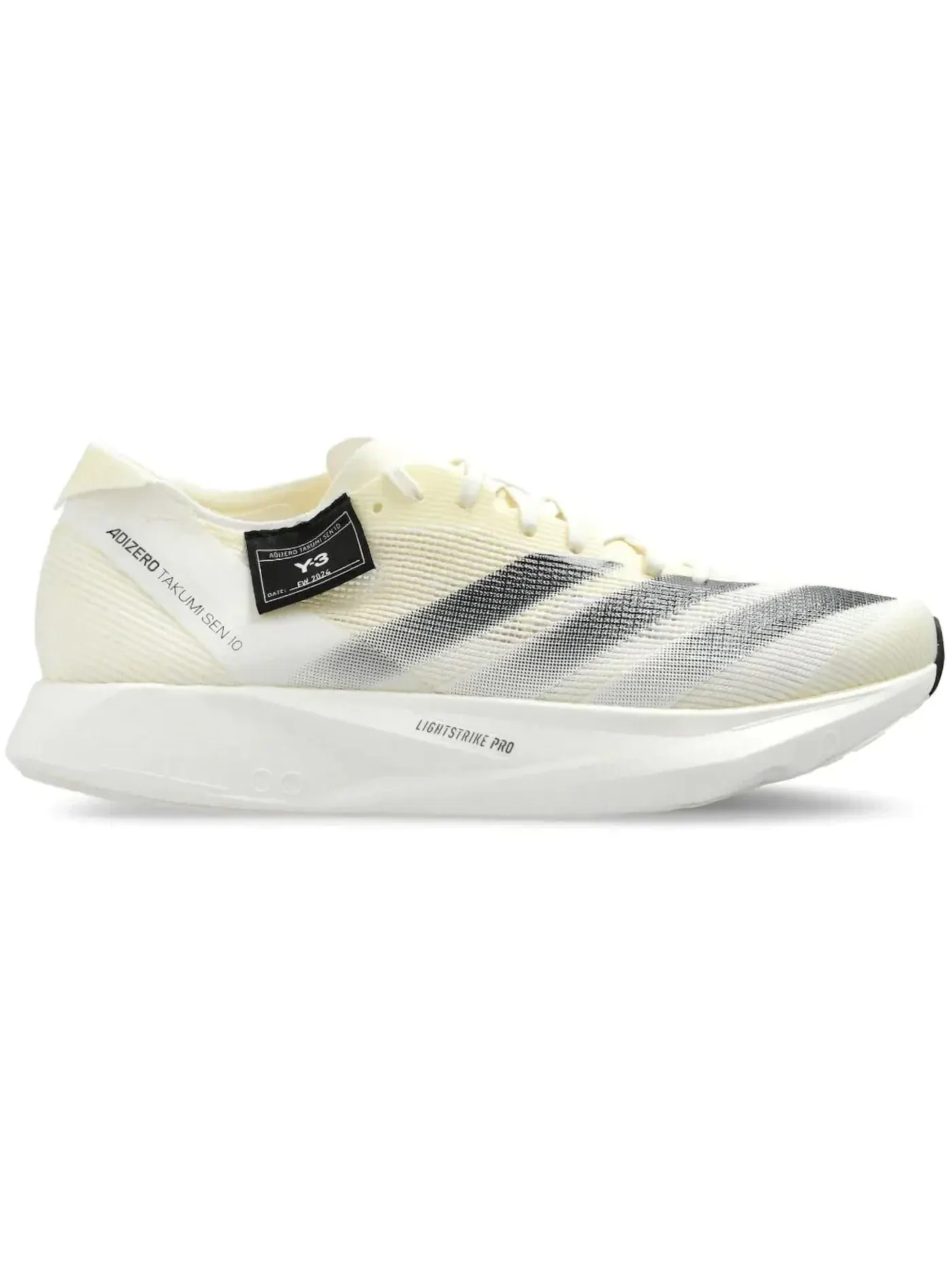 Женские кроссовки для бега Y-3 Takumi Sen 10 Adidas — изображение 1 из 1, белый/-белый/черный