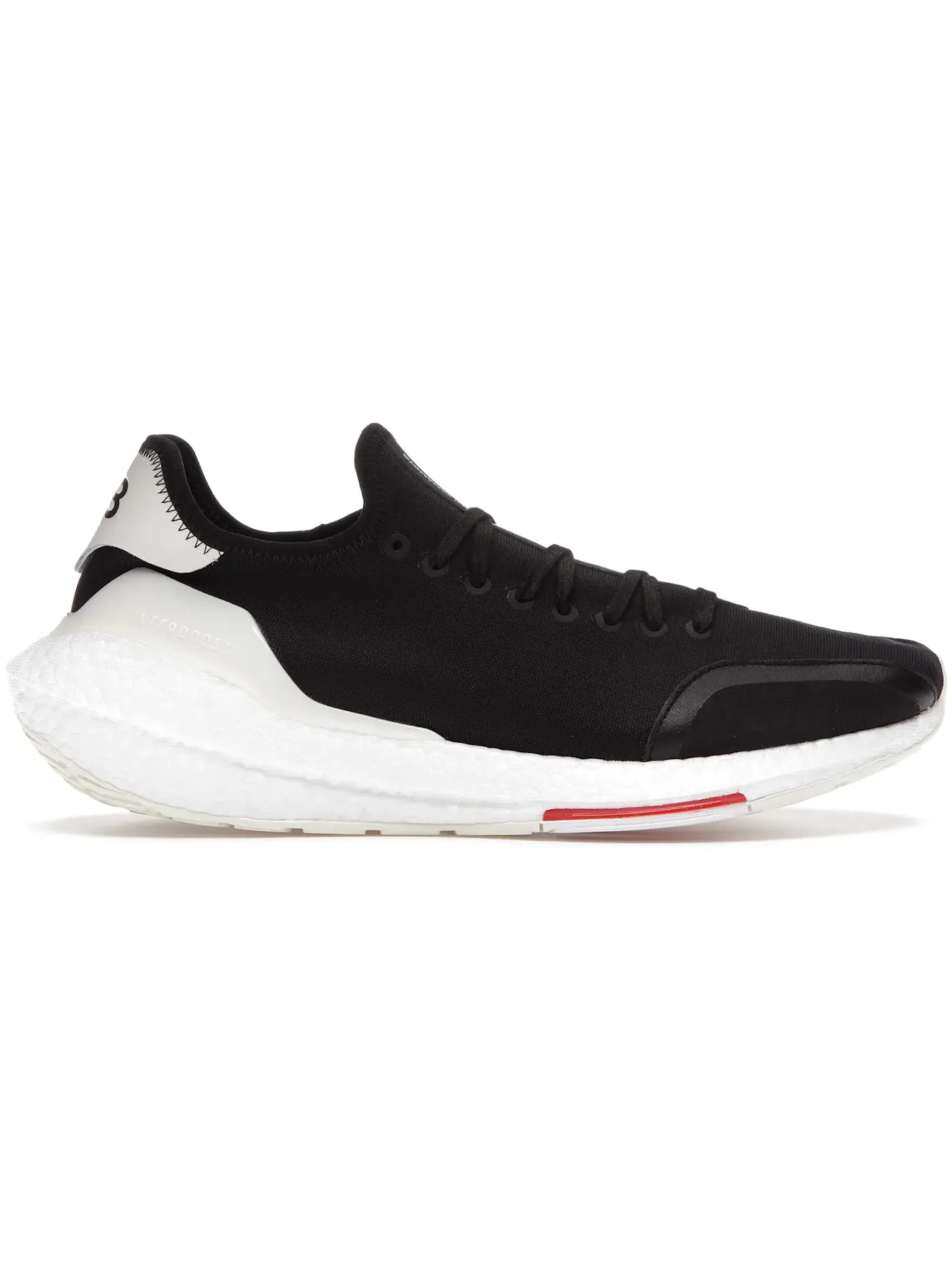 Мужские кроссовки для бега с амортизацией Adidas Y-3 Ultra Boost 21 — изображение 1 из 1, черный/белый