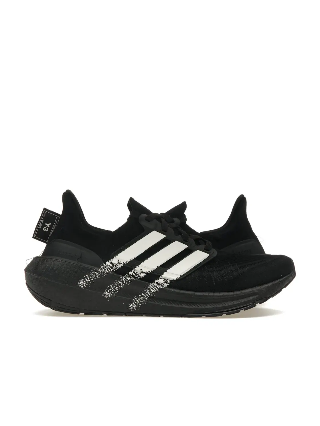 Мужские кроссовки с технологией Boost Adidas Y-3 Ultra Boost Light — изображение 1 из 4, черный/черный/-белый
