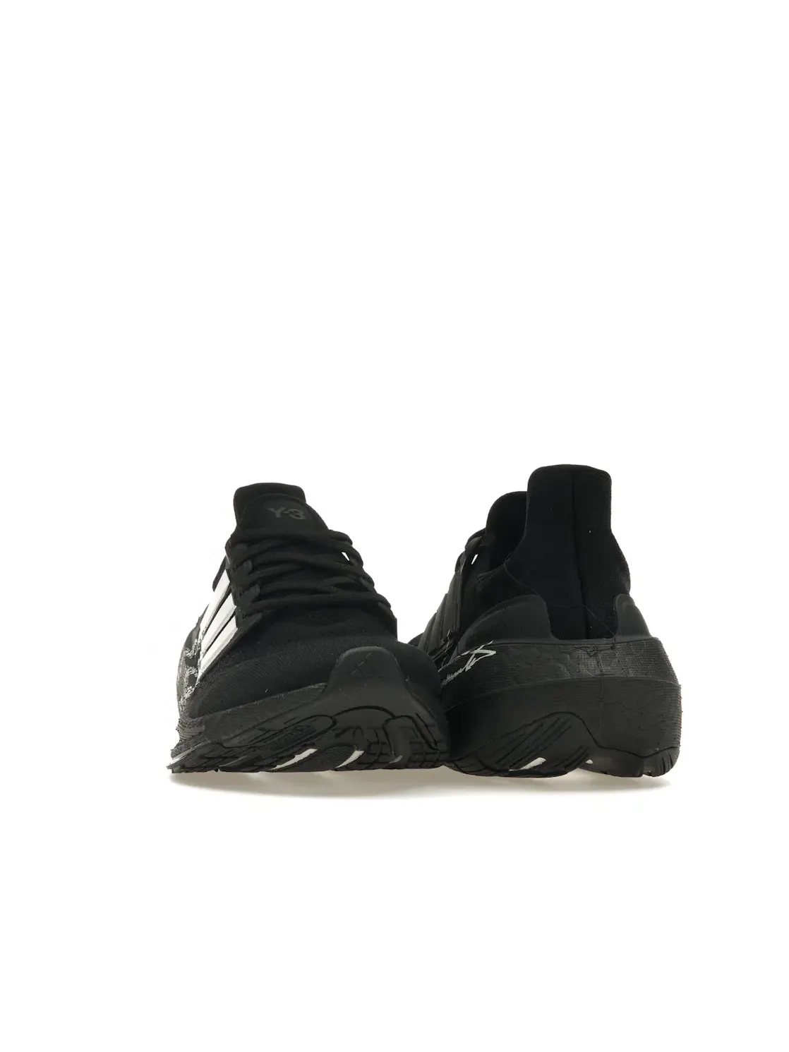 Мужские кроссовки с технологией Boost Adidas Y-3 Ultra Boost Light — изображение 2 из 4, черный/черный/-белый