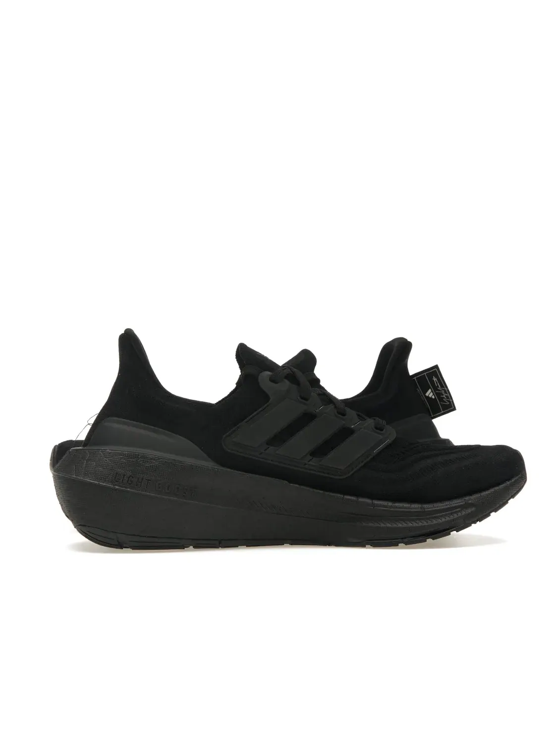 Мужские кроссовки с технологией Boost Adidas Y-3 Ultra Boost Light — изображение 3 из 4, черный/черный/-белый