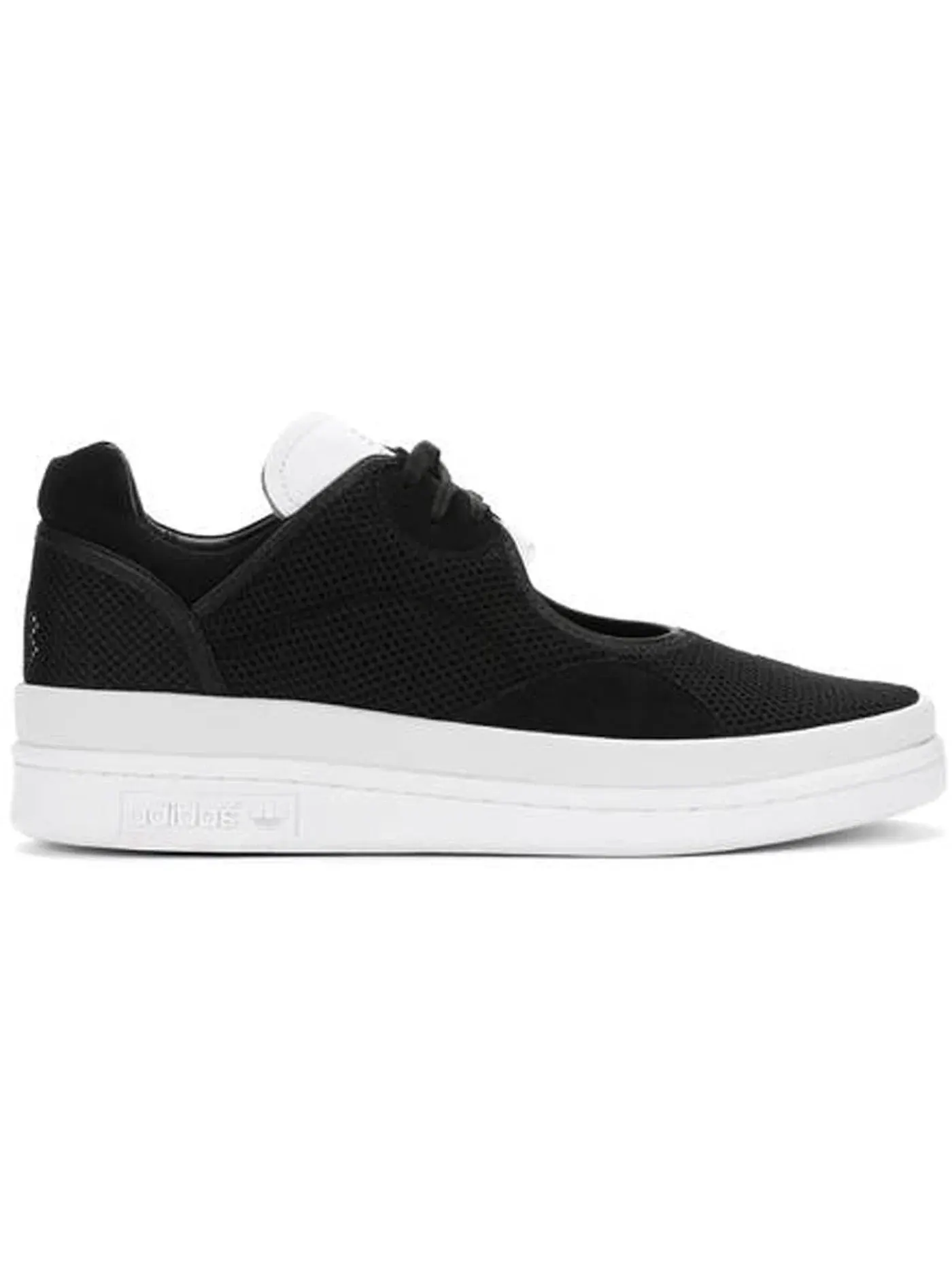Женские кроссовки Lifestyle с клином Adidas Y-3 Wedge — изображение 1 из 1, черный/черный/белый