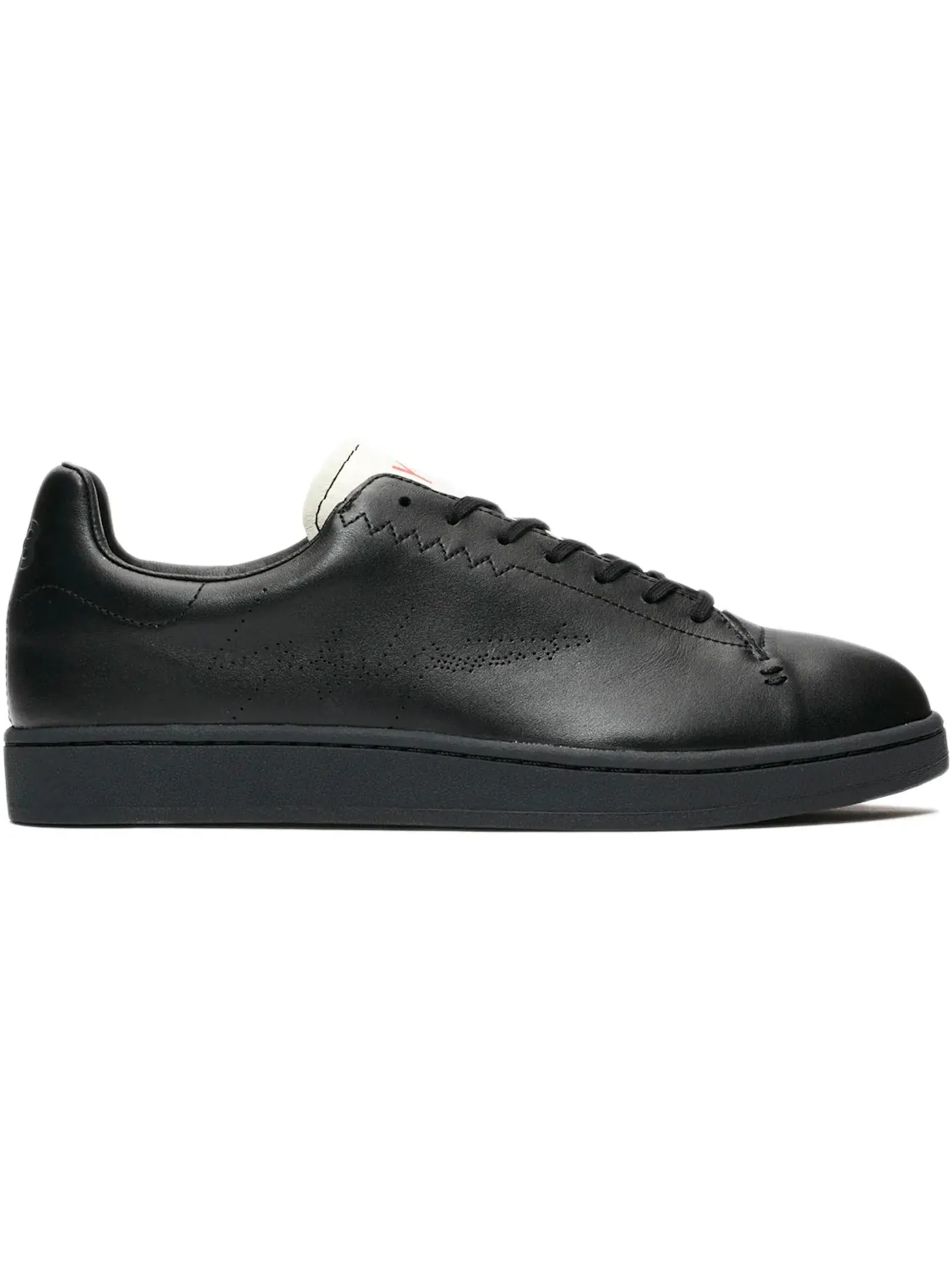 Мужские кроссовки Lifestyle Adidas Y-3 Yohji Court — изображение 1 из 1, черный/черный/белый