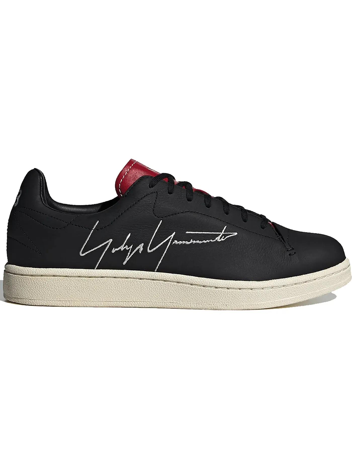 Мужские кроссовки Lifestyle Y-3 Yohji Court Adidas — изображение 1 из 1, черный/красный/белый