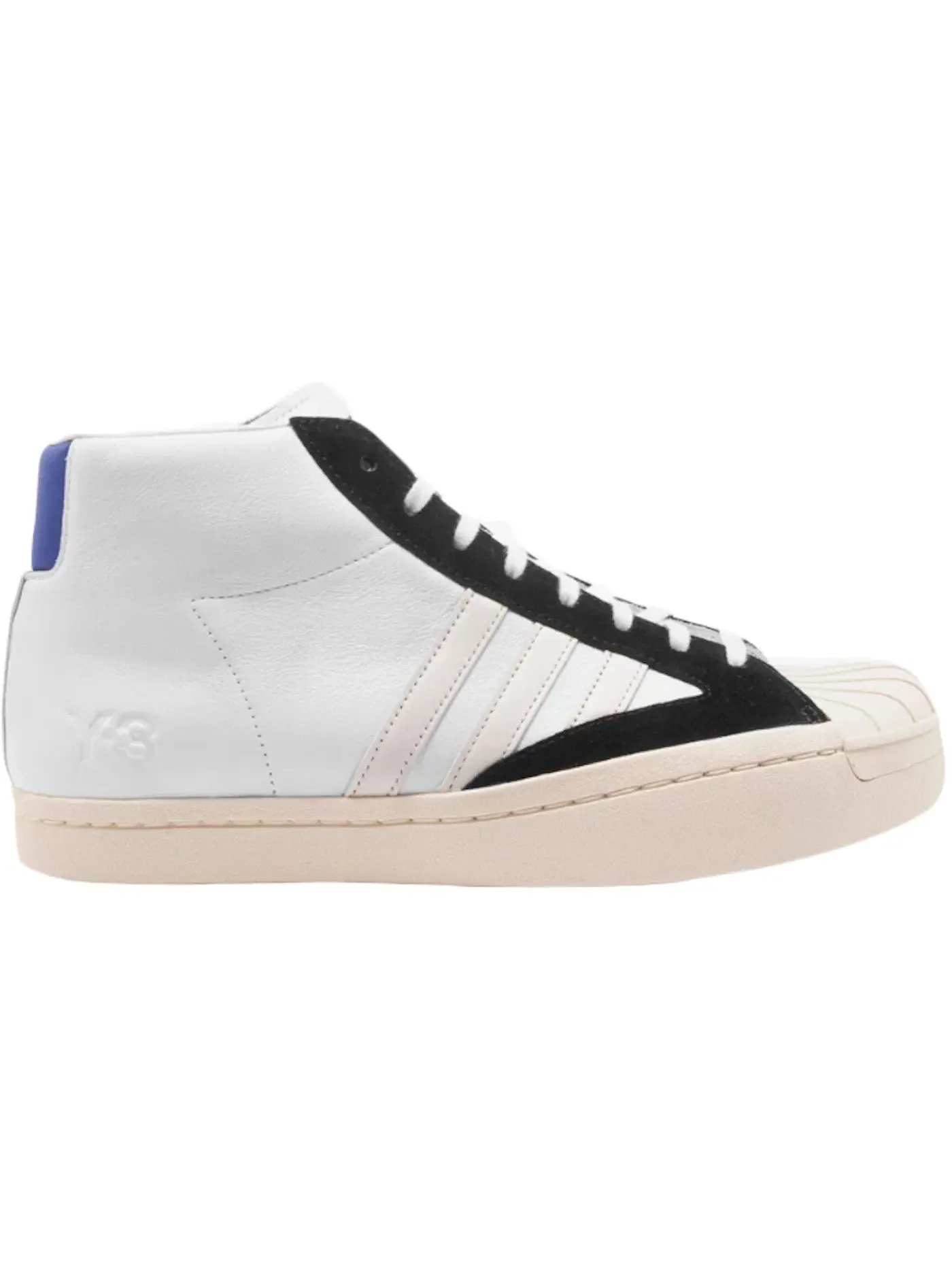 Мужские кроссовки Lifestyle Adidas Y-3 Yohji Pro — изображение 1 из 1, белый синий черный