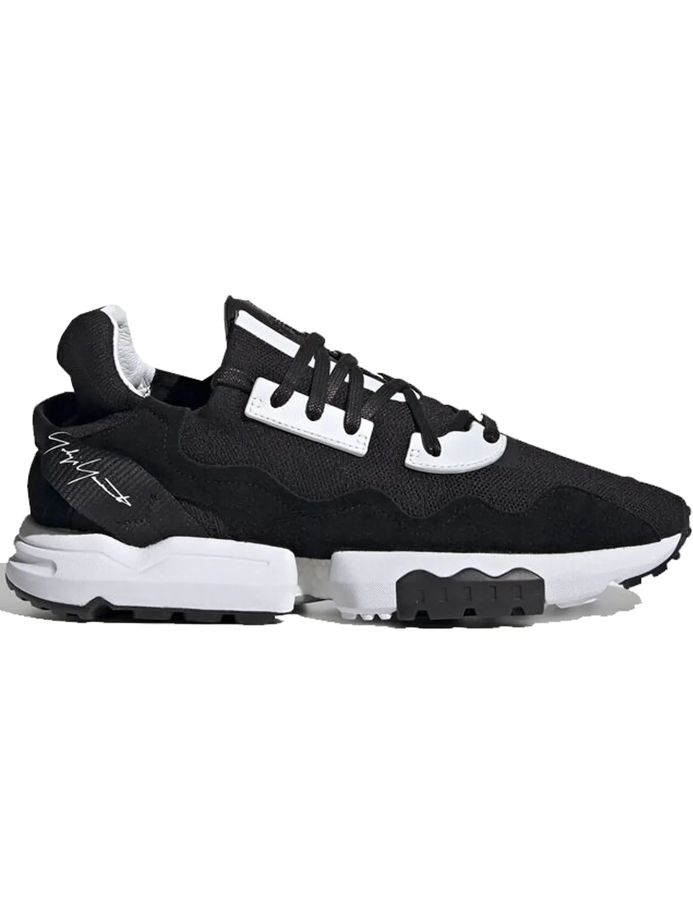 Мужские кроссовки Lifestyle Adidas Y-3 ZX Torsion — изображение 1 из 1, черный/белый/черный