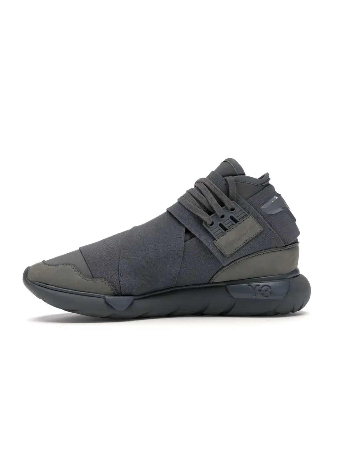 Мужские кроссовки Lifestyle Y3 Qasa High Adidas — изображение 3 из 4, серый