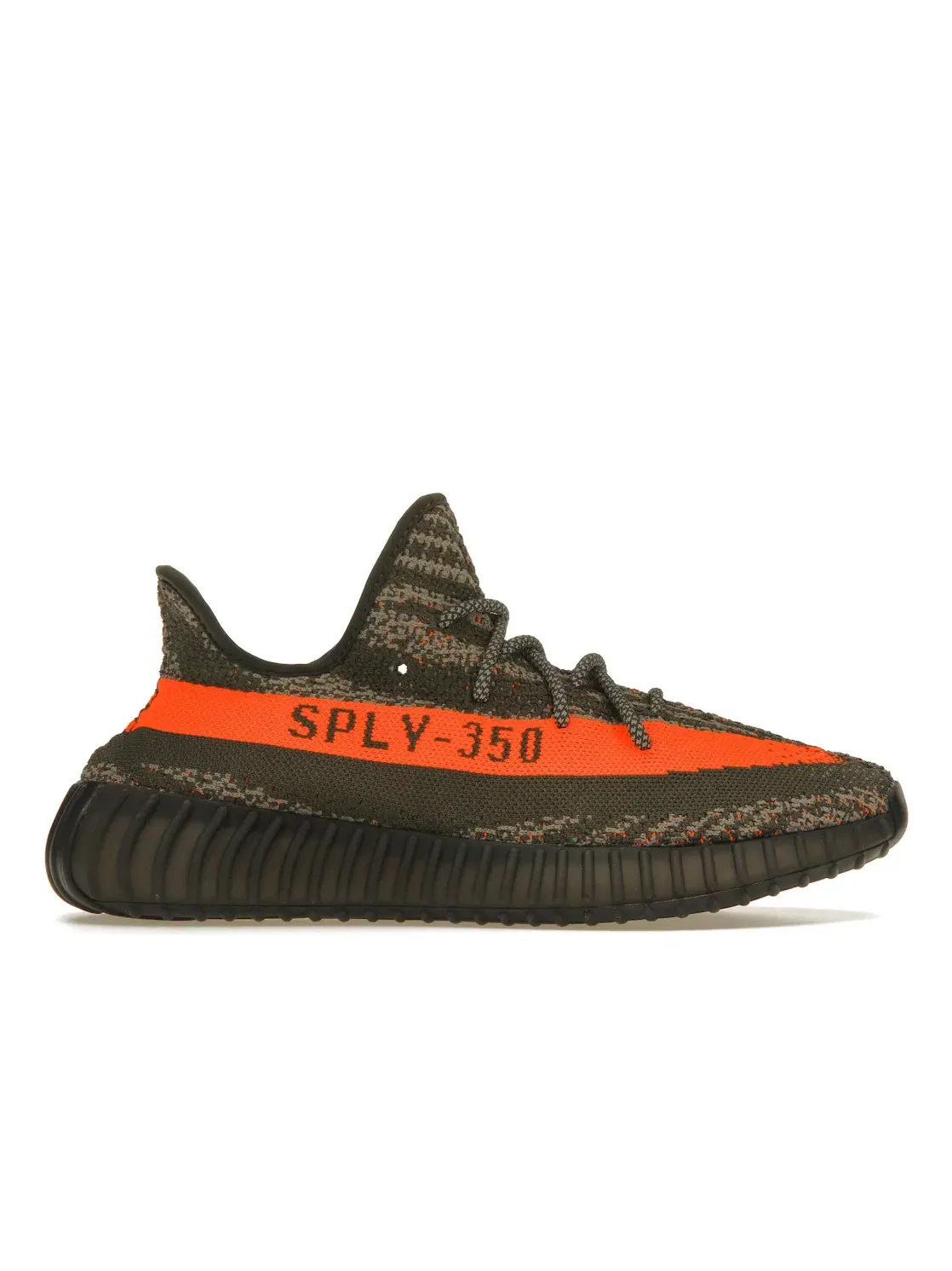 Мужские кроссовки Lifestyle с принтом Adidas Yeezy Boost 350 V2 — изображение 1 из 4, серый/красный