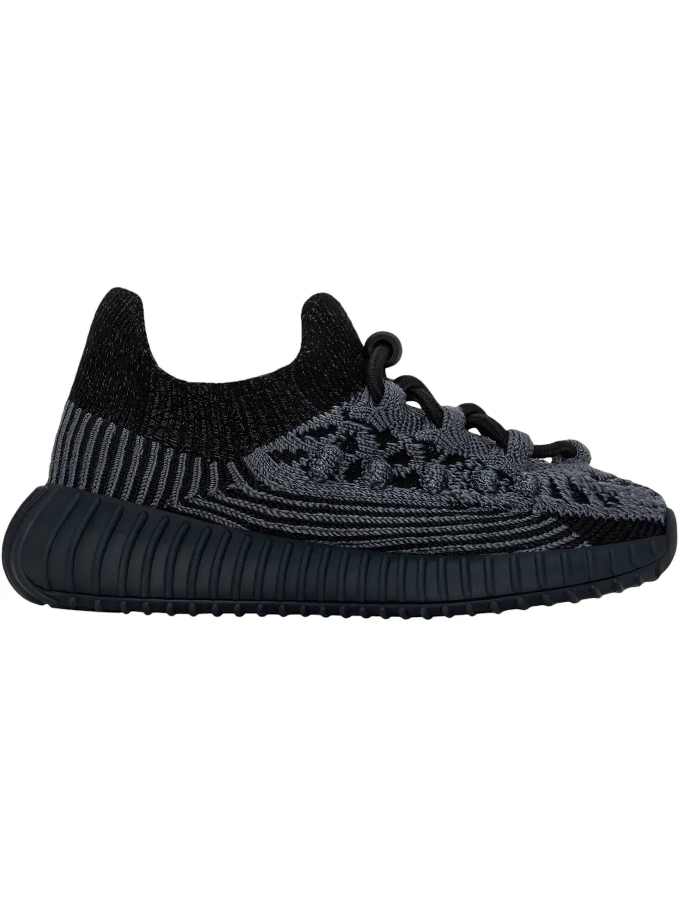 Детские кроссовки с длинным шнурком Adidas Yeezy 350 V2 CMPCT, Slate Onyx — изображение 1 из 1