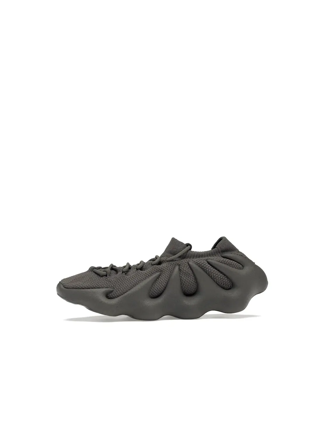 Детские кроссовки Lifestyle с носкообразным верхом Adidas Yeezy 450 — изображение 3 из 4, серый