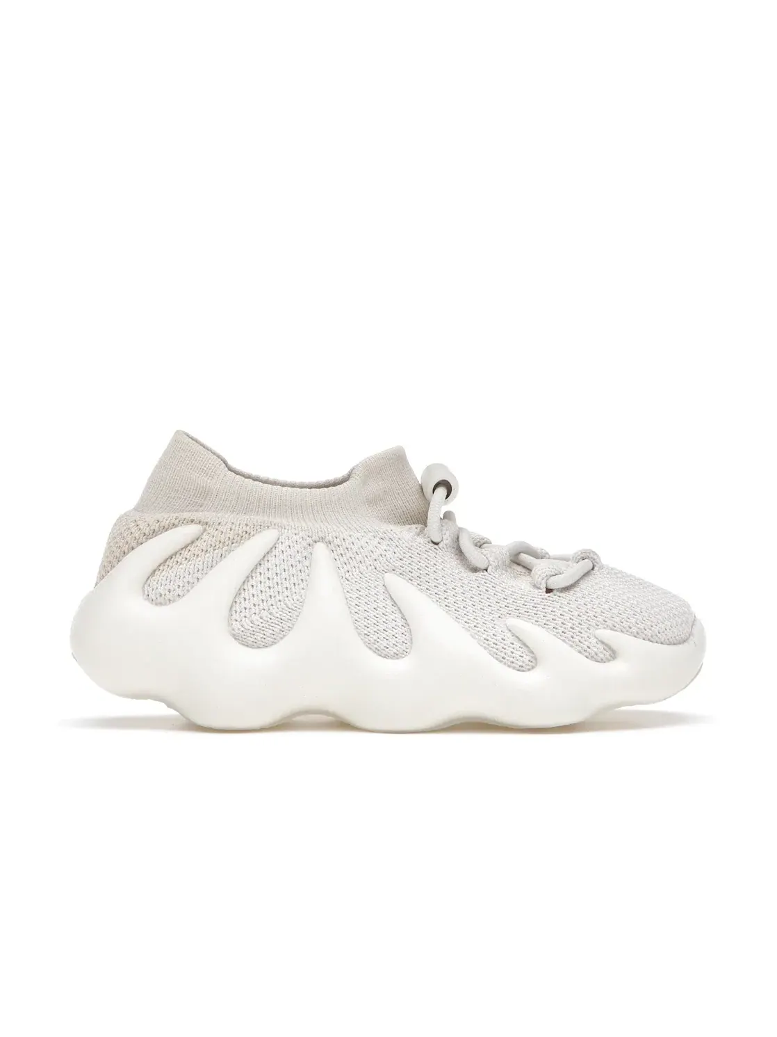 Детские кроссовки без шнурков Adidas Yeezy 450 — изображение 1 из 4, белый