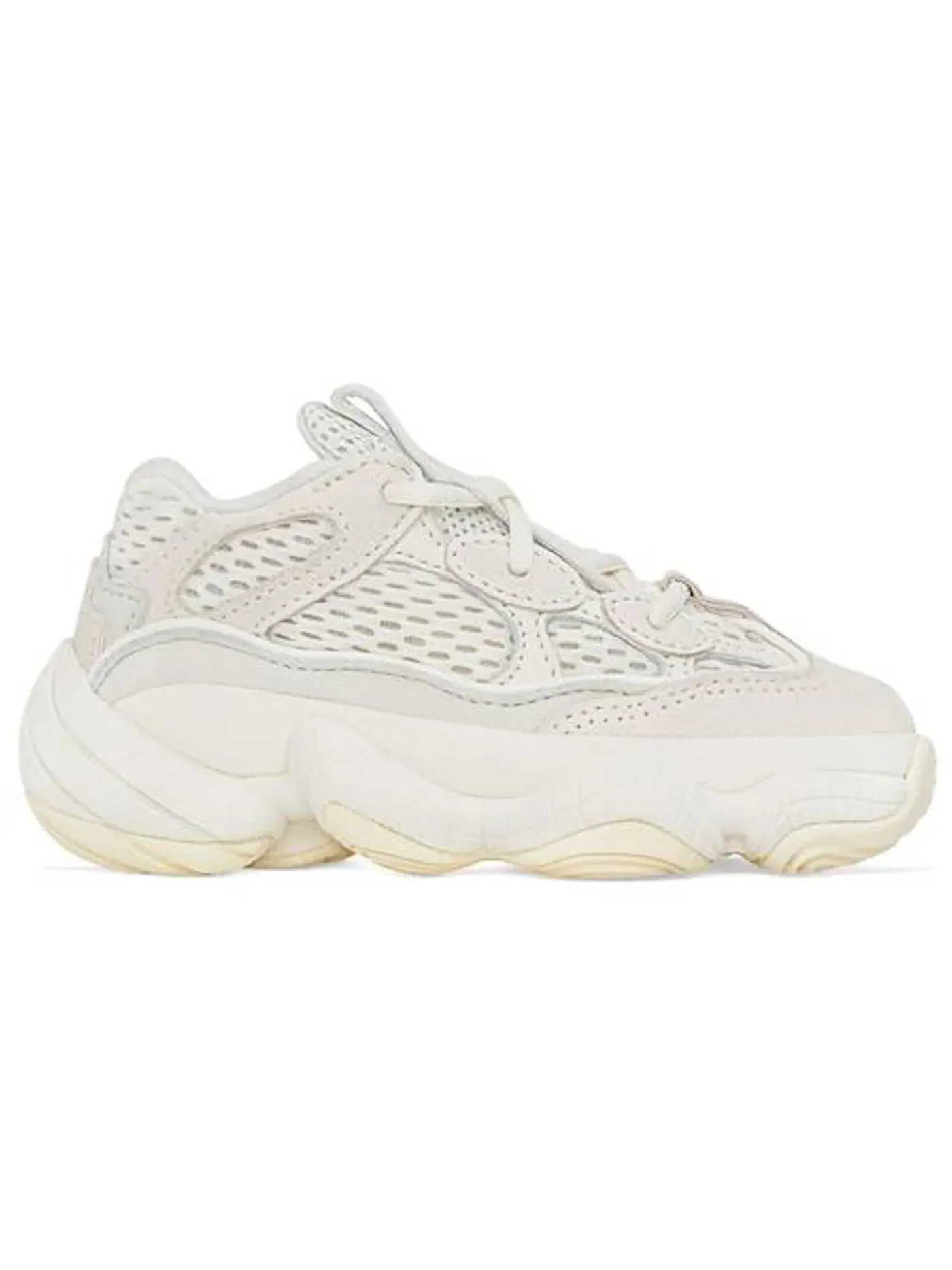 Детские кроссовки Lifestyle с принтом Adidas Yeezy 500 — изображение 1 из 1, белый белый белый