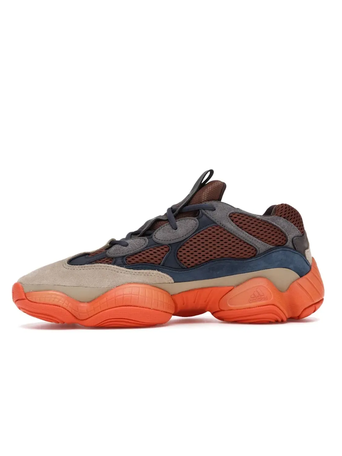 Мужские кроссовки lifestyle с верхом из сетки и замши Adidas Yeezy 500, Enflame Enflame Enflame — изображение 3 из 4