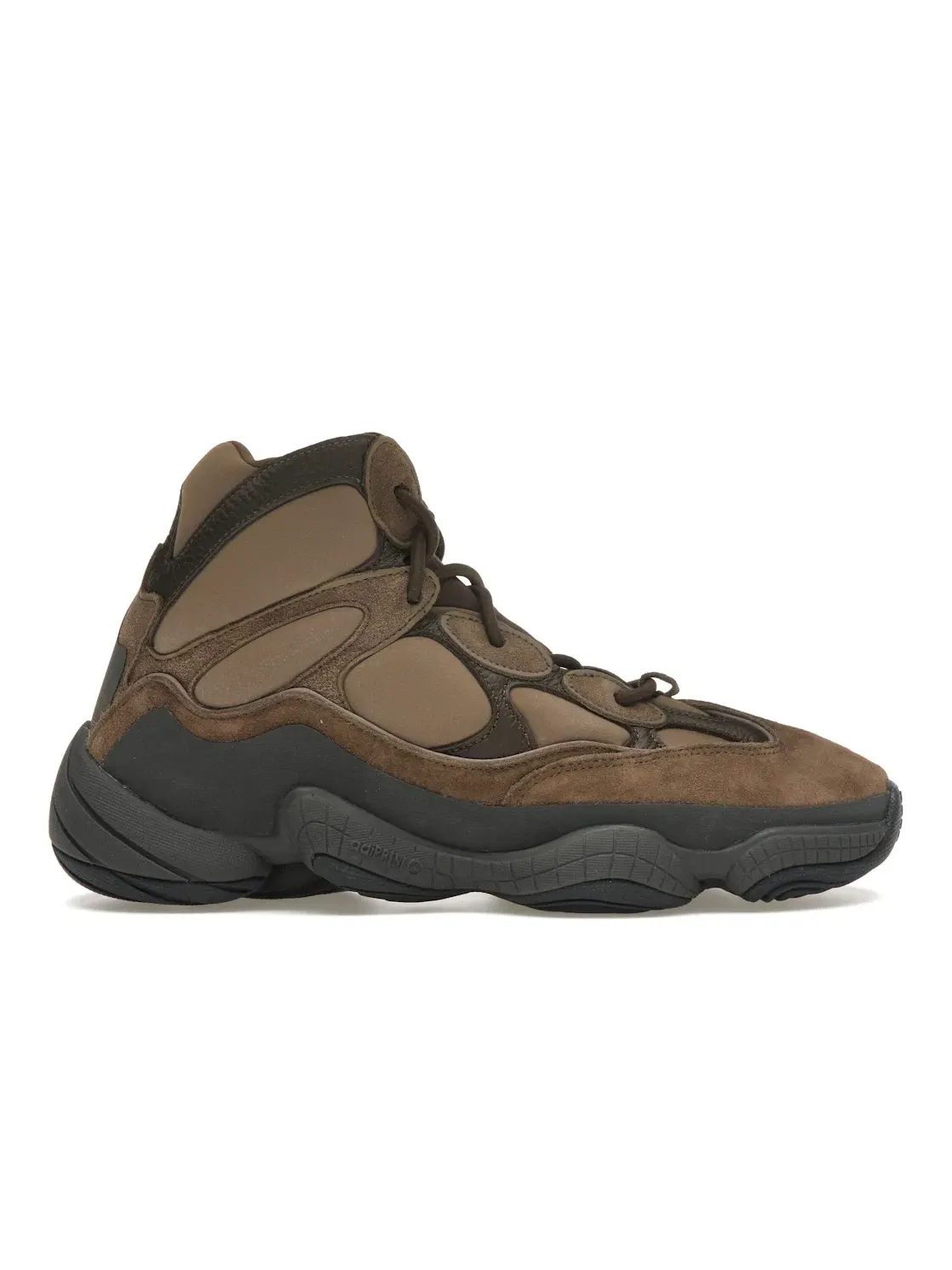 Мужские кроссовки Lifestyle с толстой подошвой Adidas Yeezy 500 High — изображение 1 из 4, черный