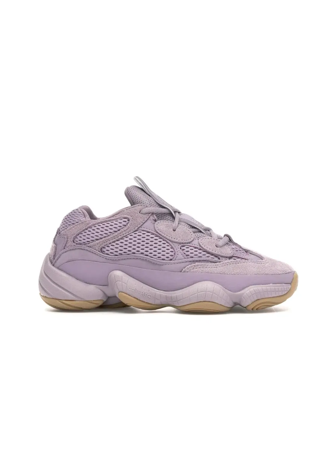 Мужские кроссовки lifestyle с верхом из сетки, кожи и замши Adidas Yeezy 500, Soft Vision — изображение 1 из 4