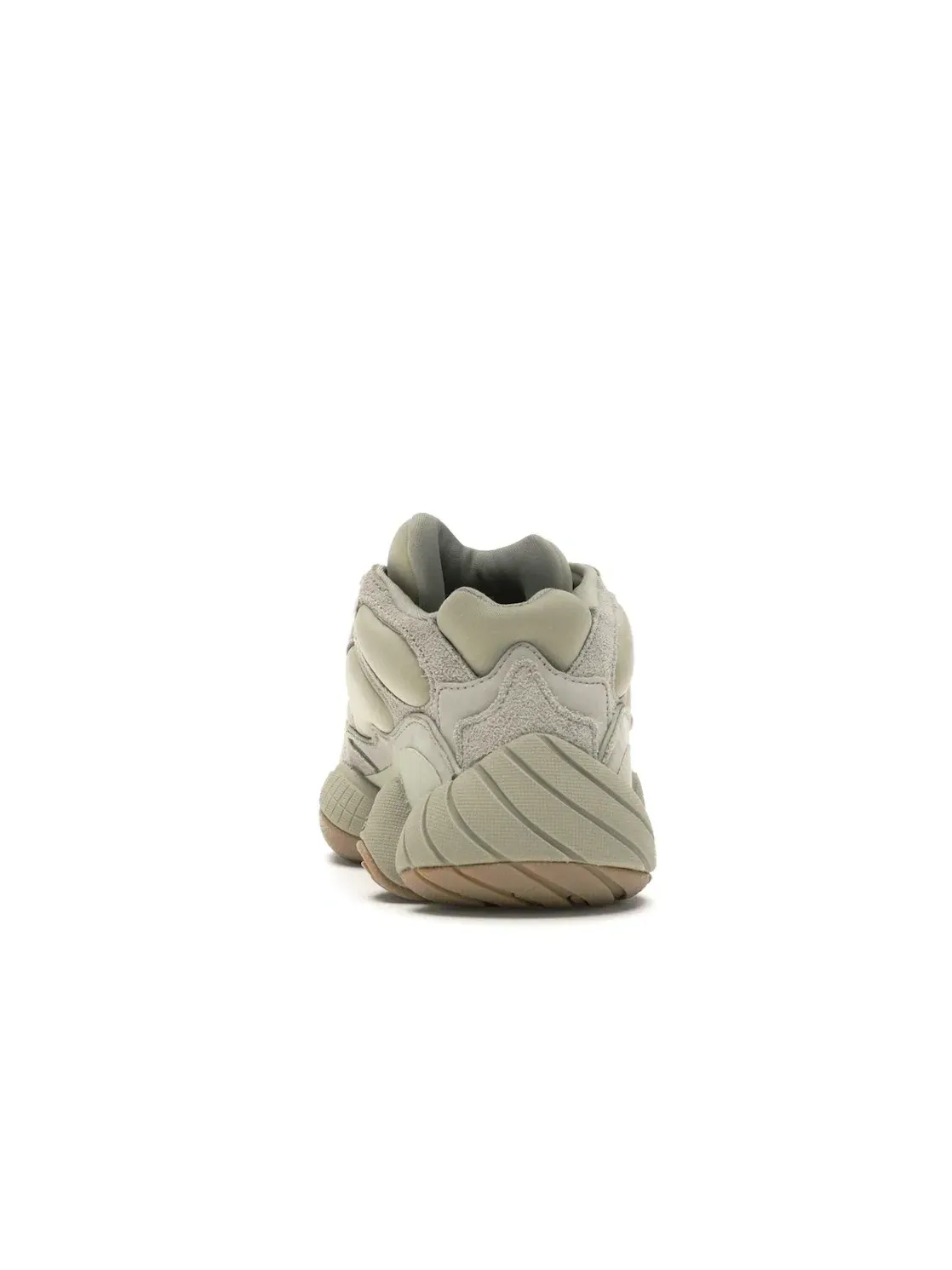 Мужские кроссовки с неопреном и замшей Adidas Yeezy 500 — изображение 4 из 4, серый