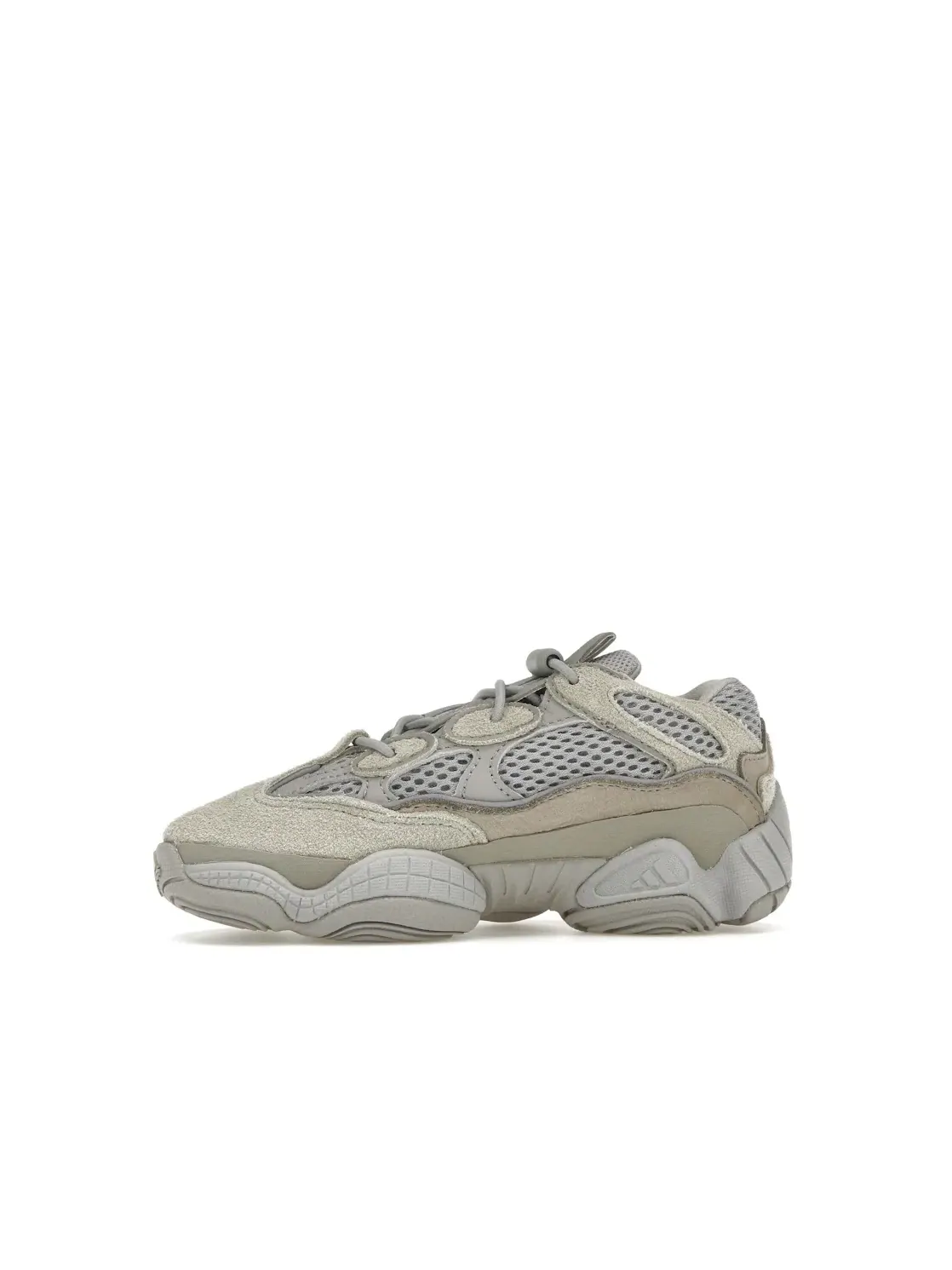 Детские кроссовки lifestyle с массивной подошвой Adidas Yeezy 500, Stone Salt — изображение 3 из 4