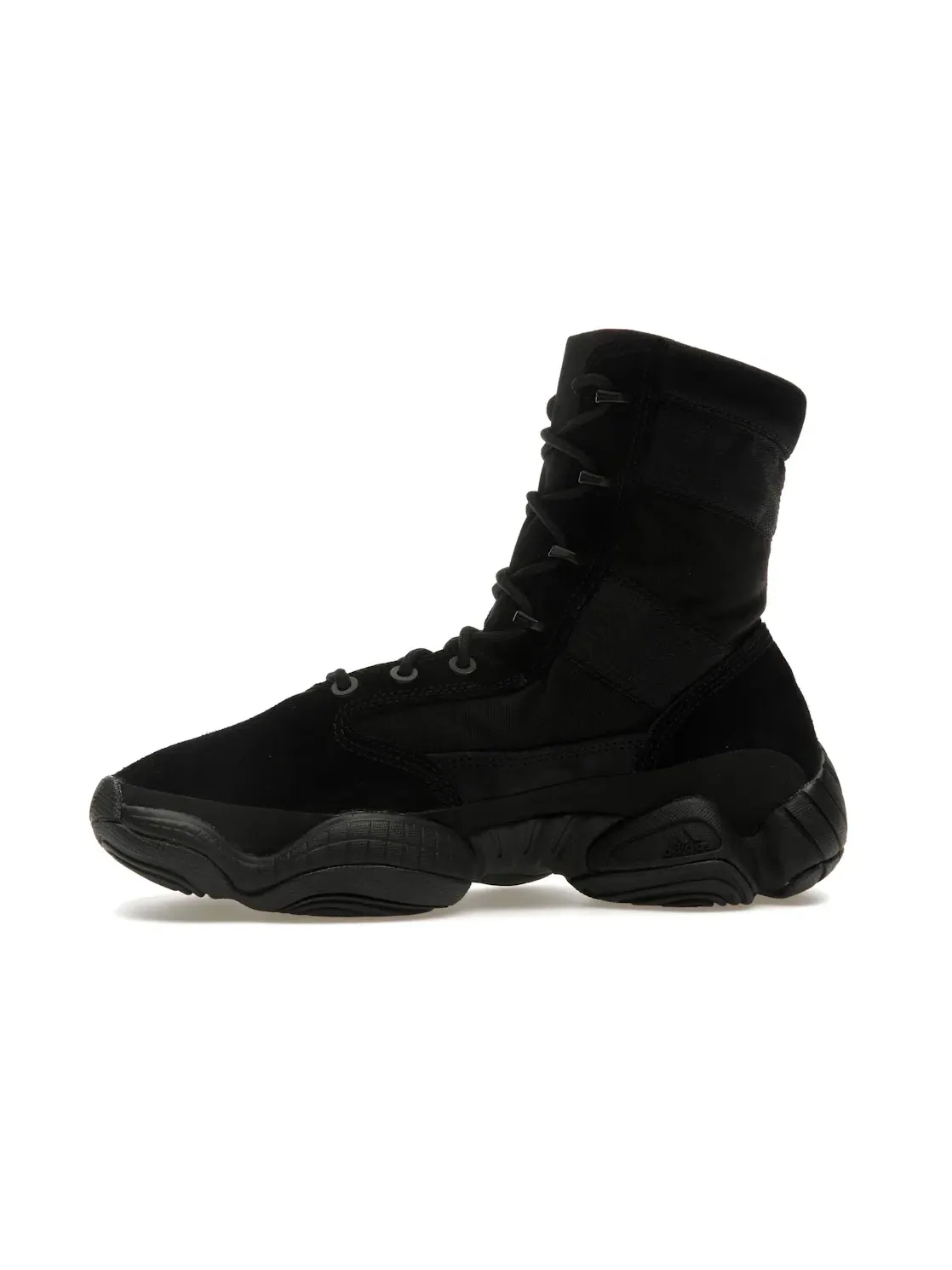 Мужские кроссовки высокие с ботинком Adidas Yeezy 500 High Tactical Boot — изображение 3 из 4, черный черный черный