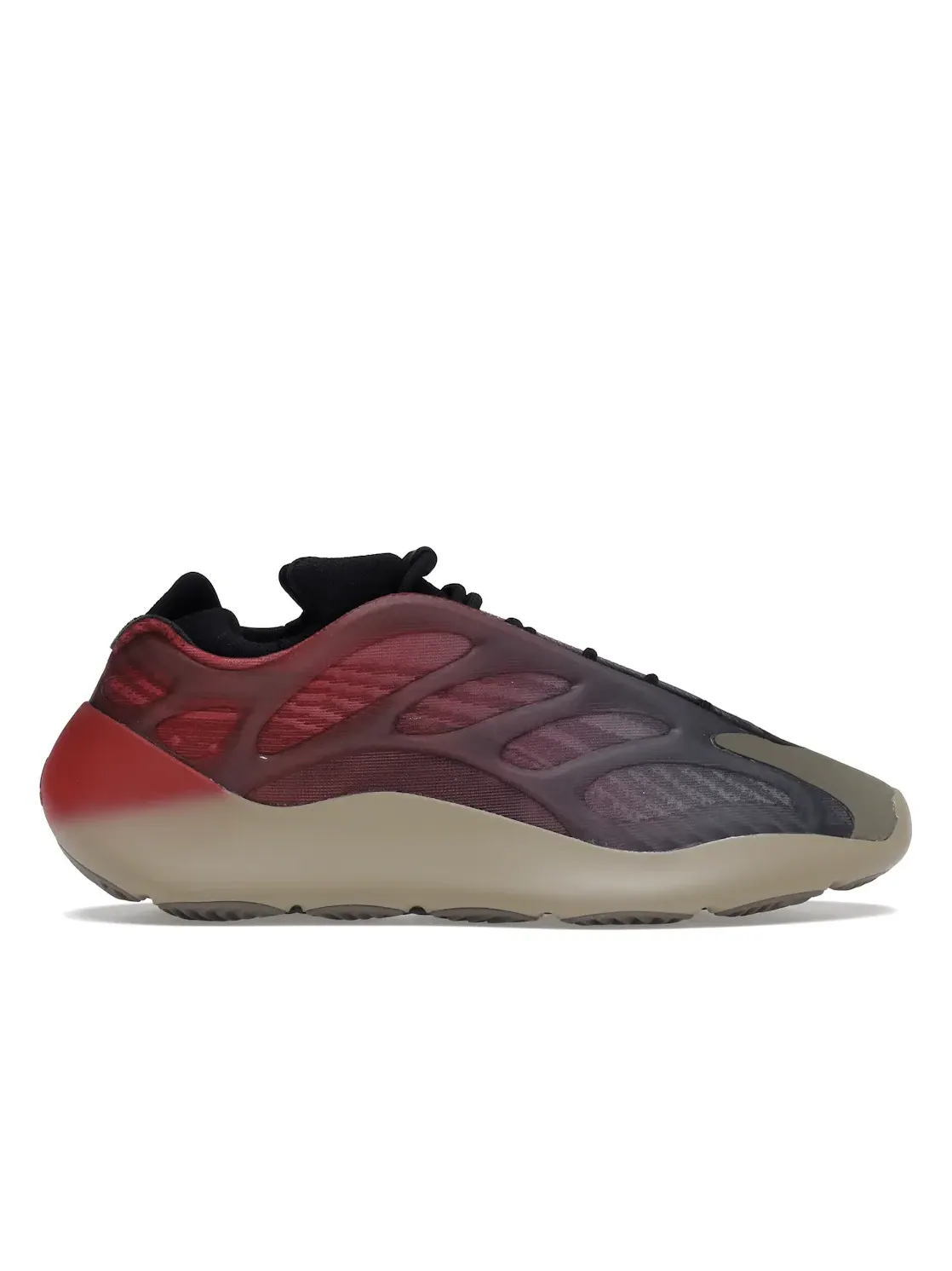 Мужские кроссовки lifestyle с градиентом Yeezy 700 V3 Adidas, Fade Carbon — изображение 1 из 4