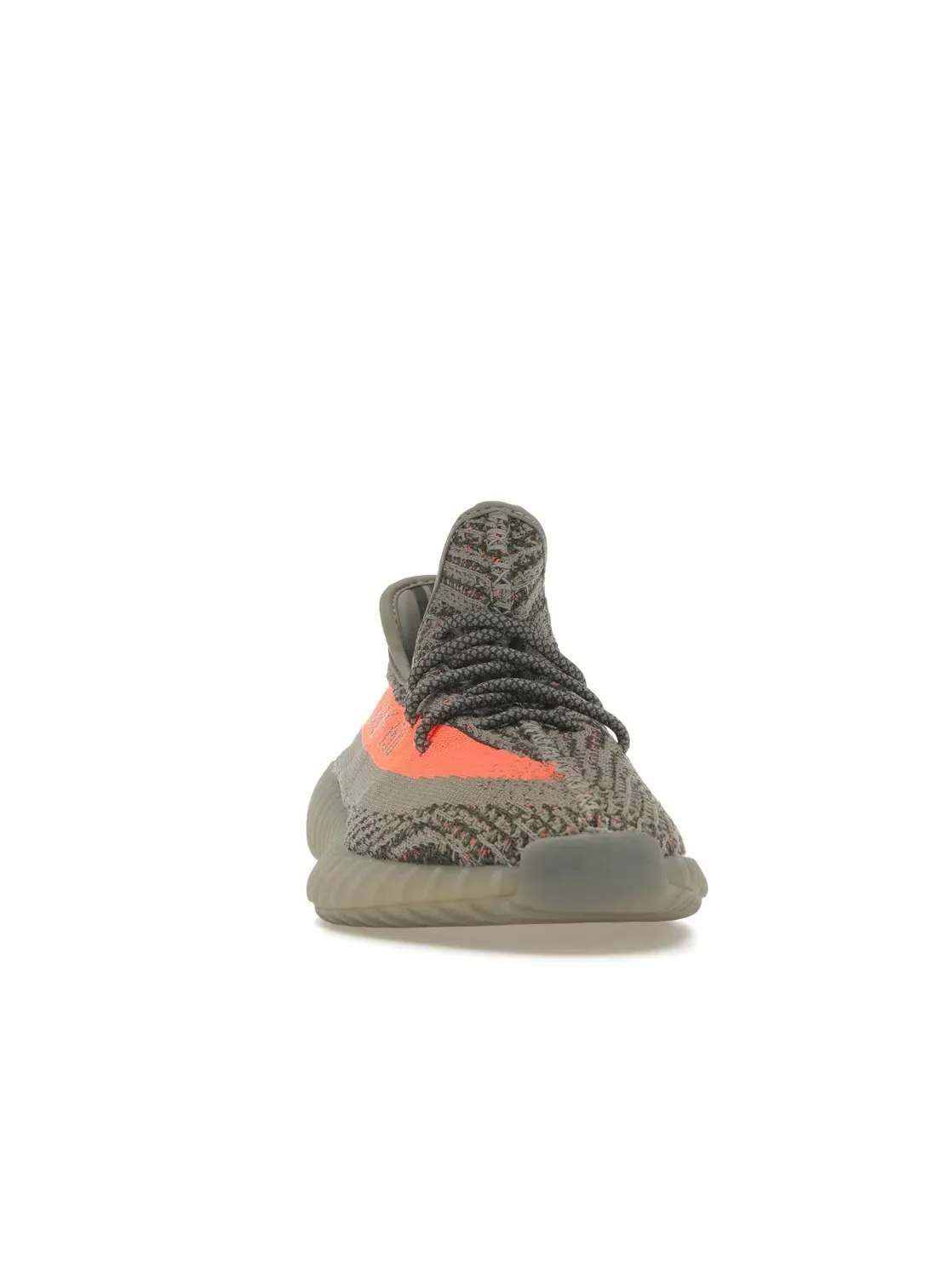 Мужские кроссовки Lifestyle с отражающими элементами Adidas Yeezy Boost 350 V2 — изображение 2 из 4, серый/красный